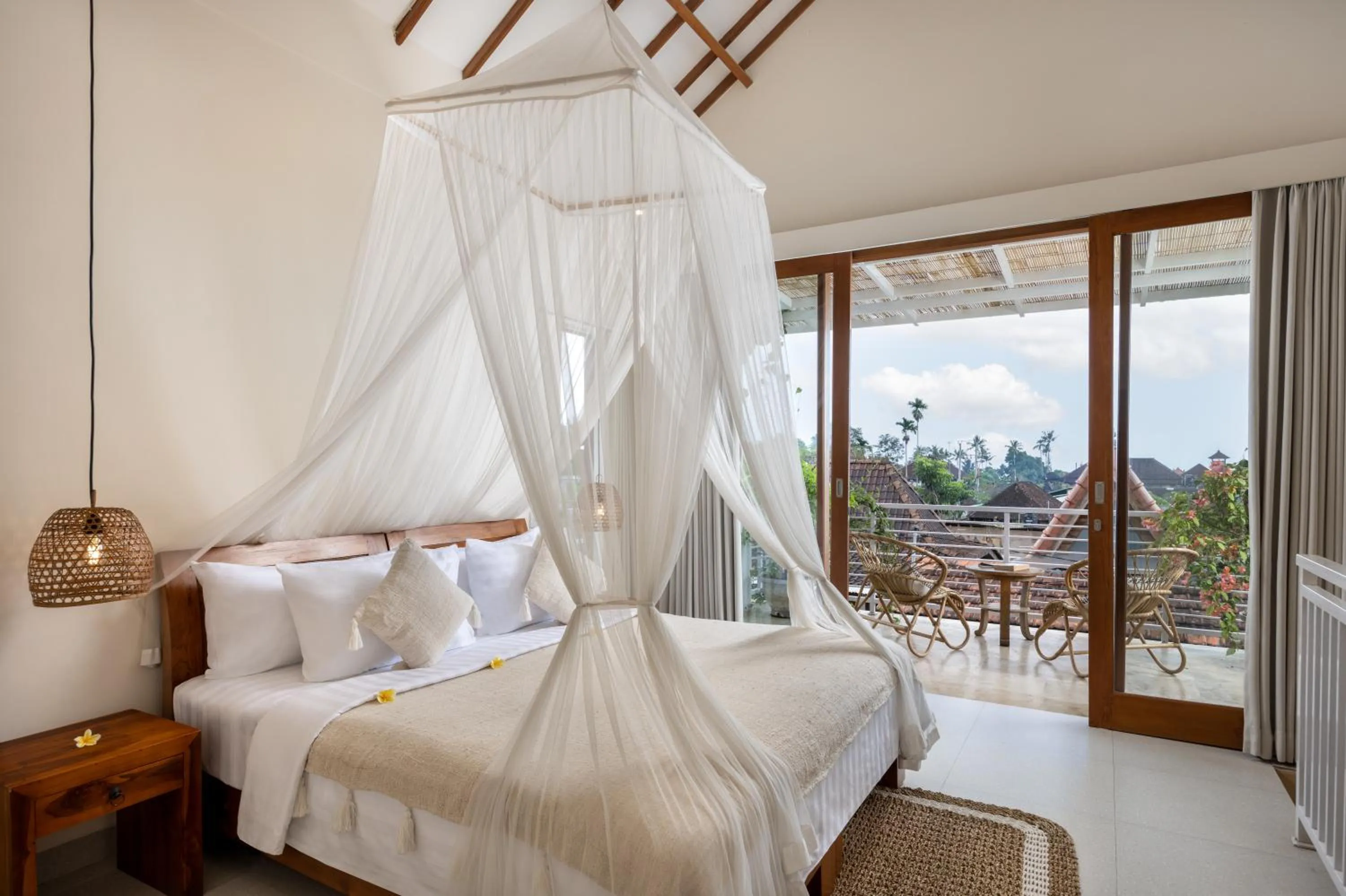 Bed in The Kailas Ubud