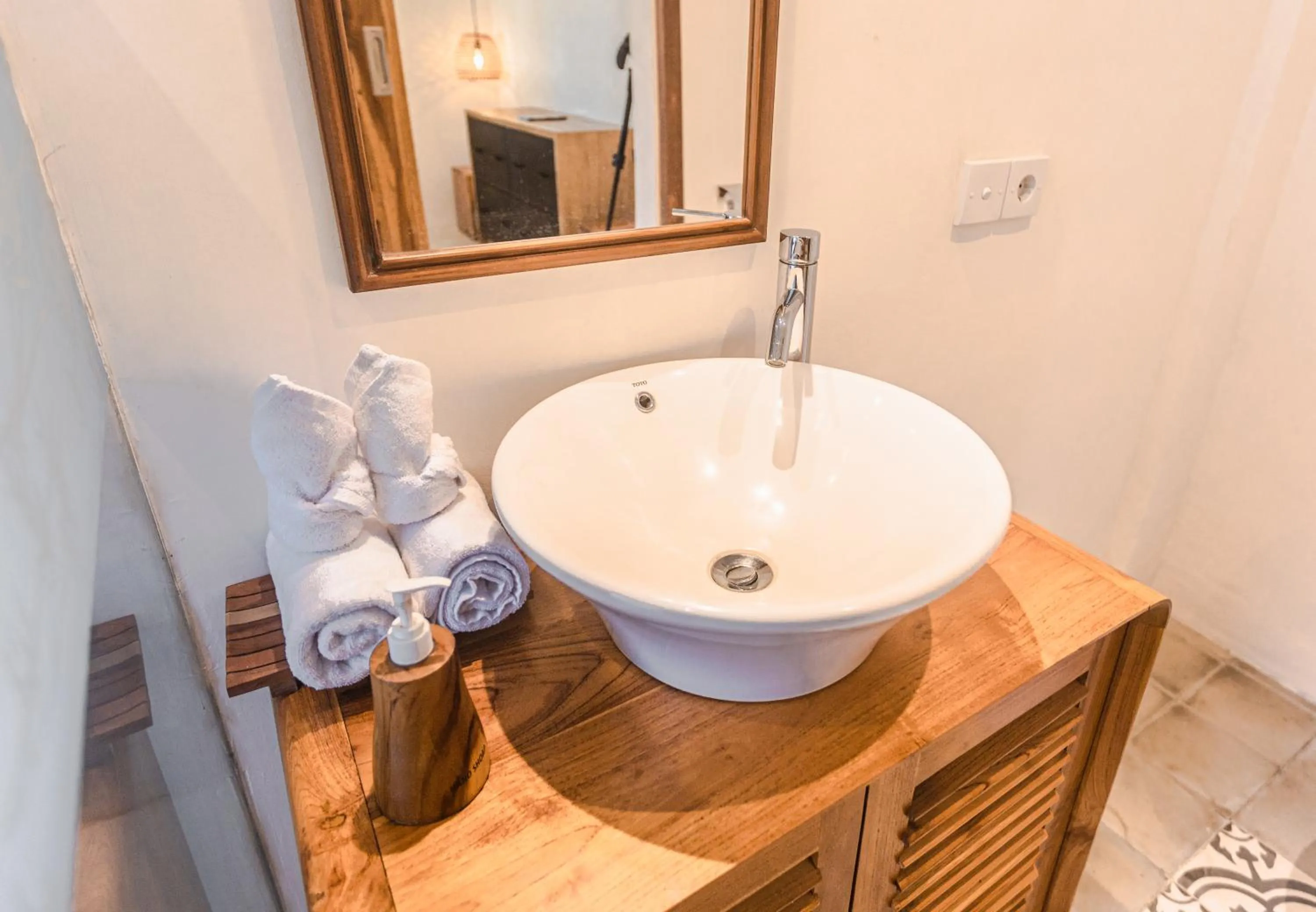 Bathroom in The Kailas Ubud