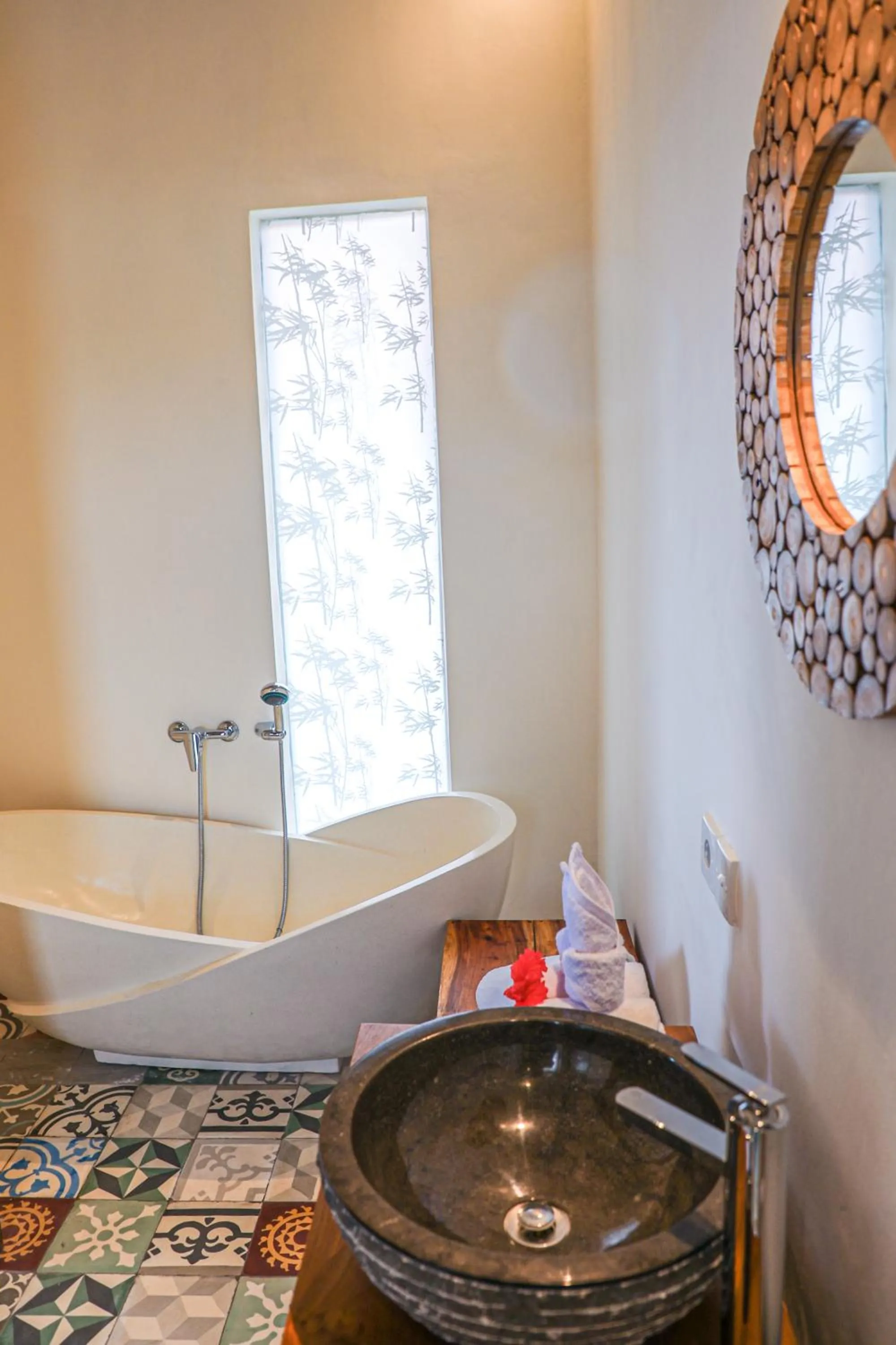 Bathroom in The Kailas Ubud