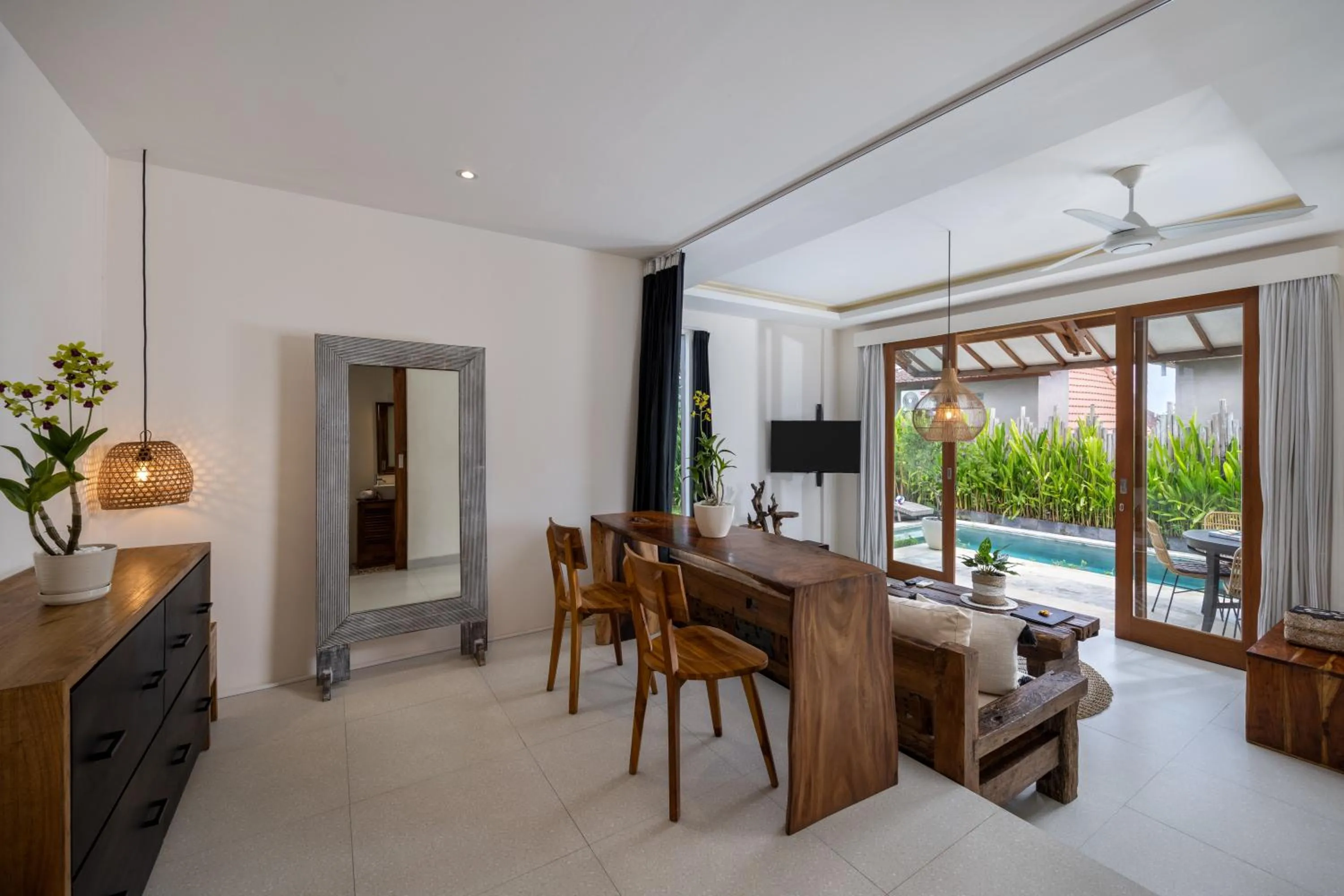 Living room in The Kailas Ubud