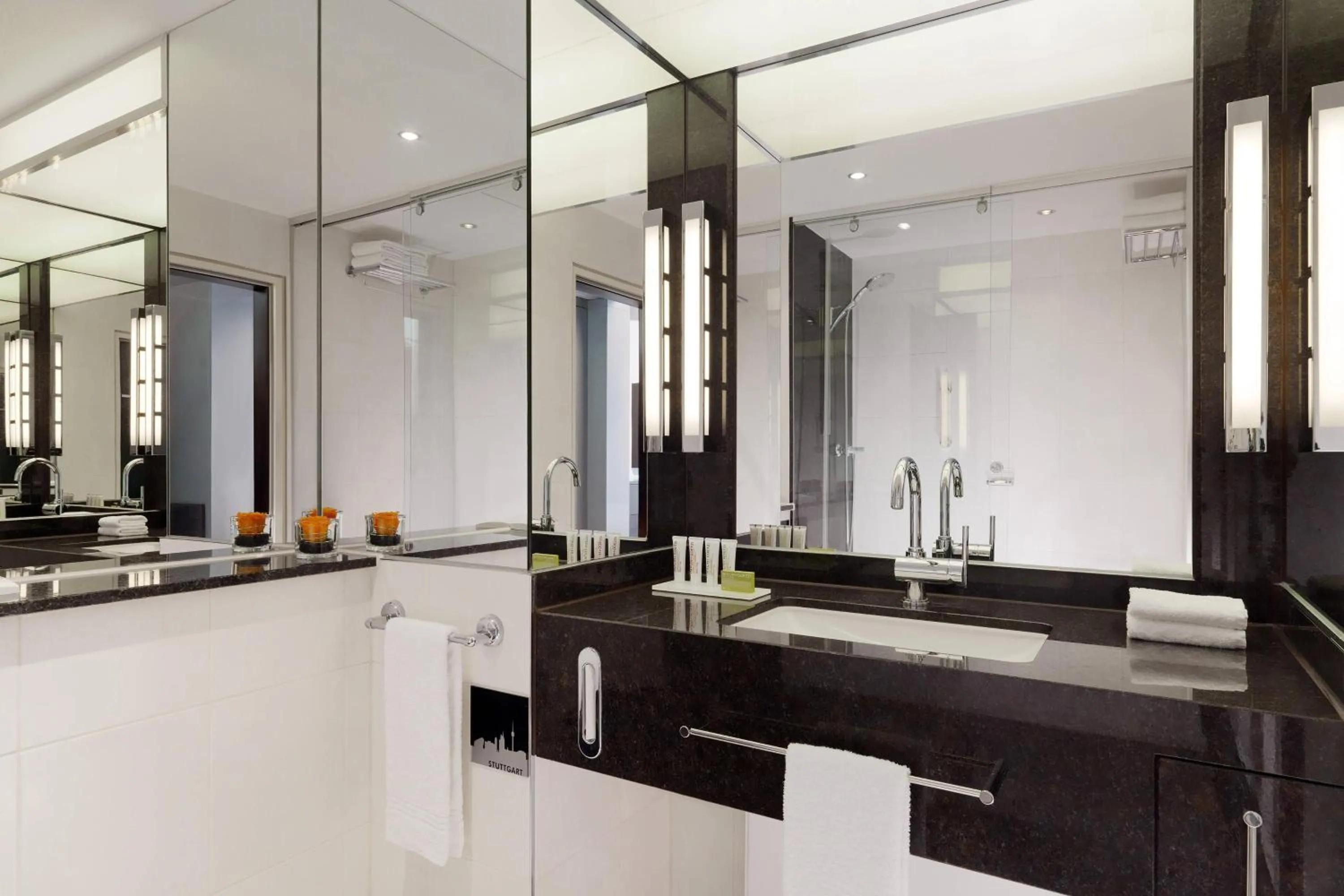 Bathroom in Le Méridien Stuttgart