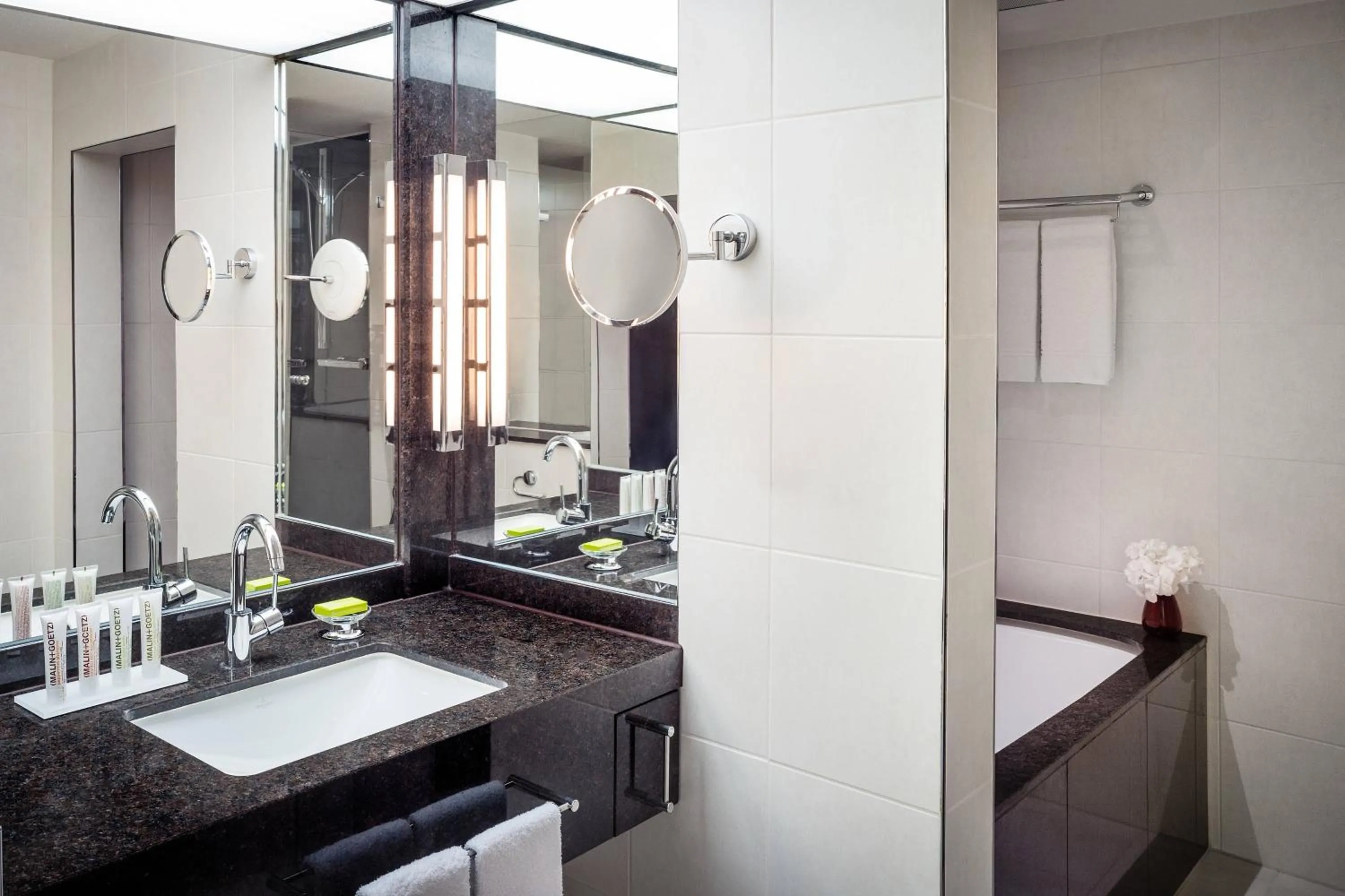 Bathroom in Le Méridien Stuttgart