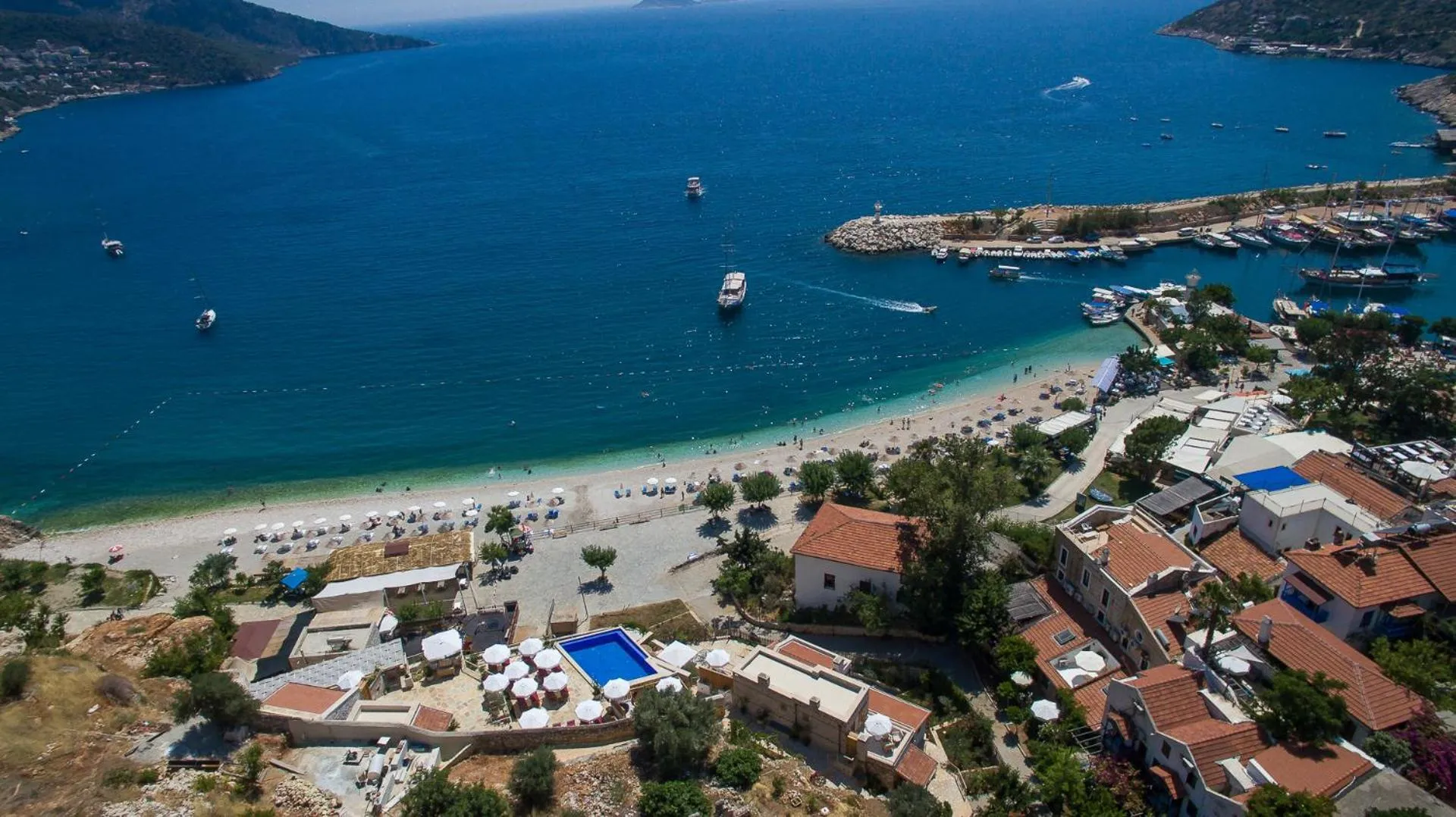 Bird's eye view, Bird's-eye View in Pier House Hotel
