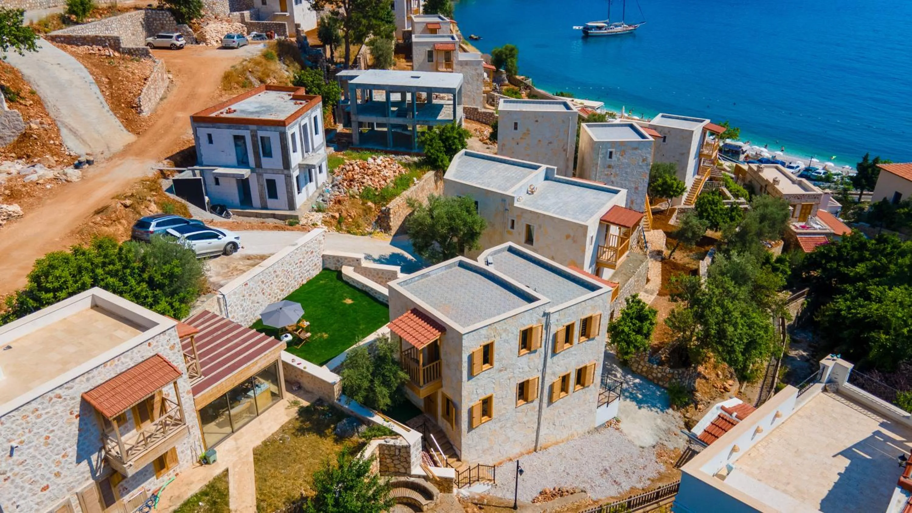 Property building, Bird's-eye View in Pier House Hotel