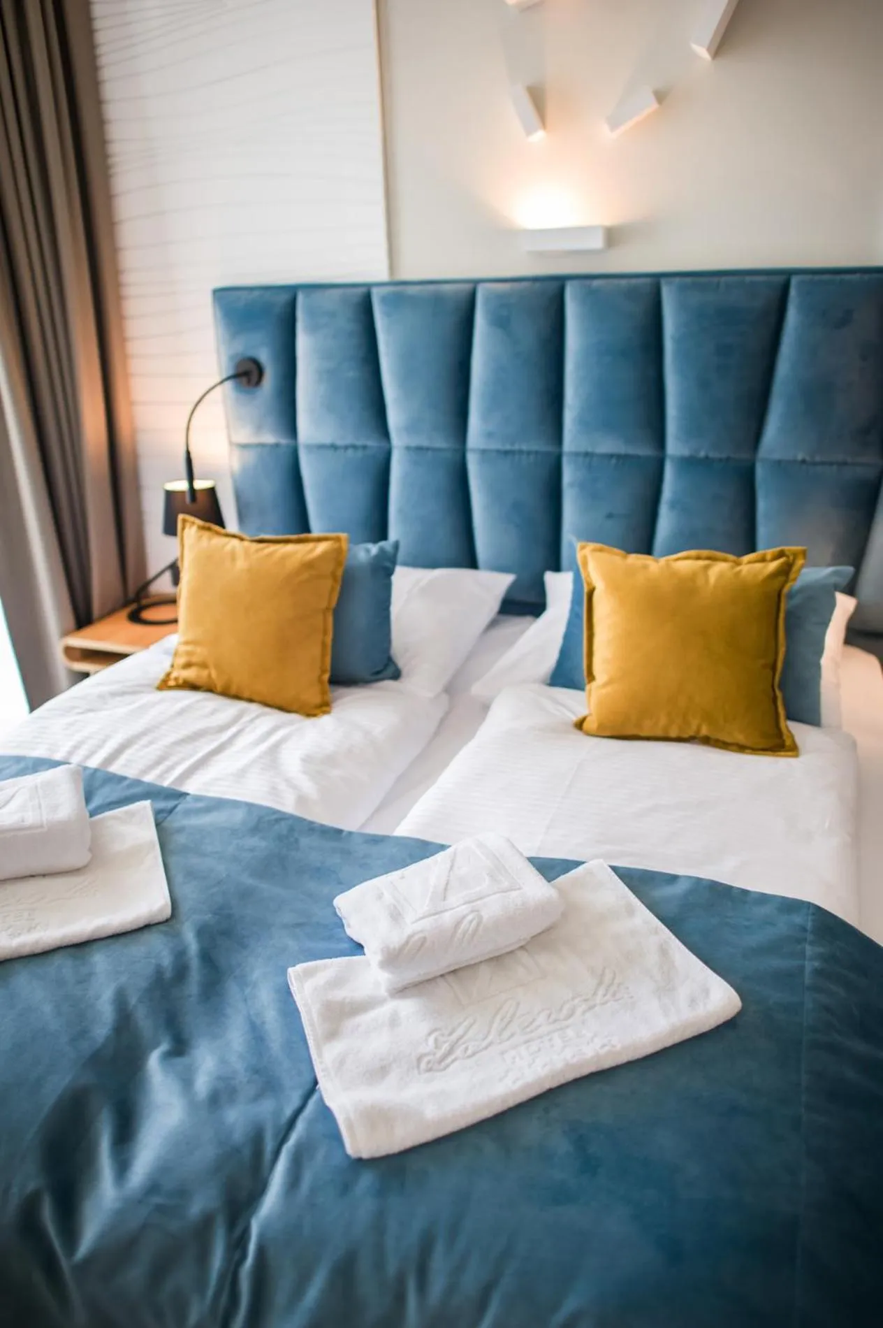 Bed in Hotel Zalewski