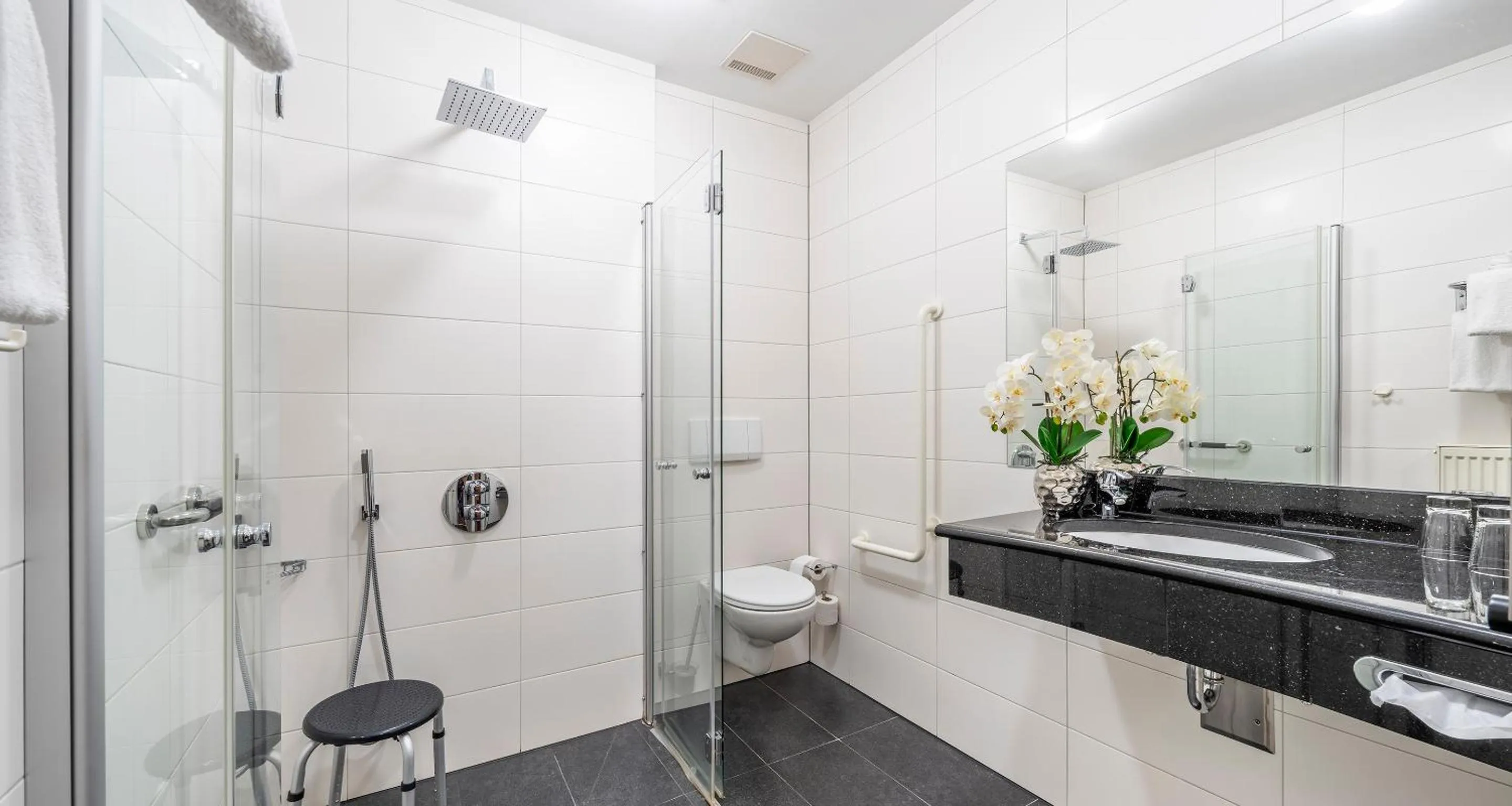 Shower in PLAZA INN Braunschweig City Süd