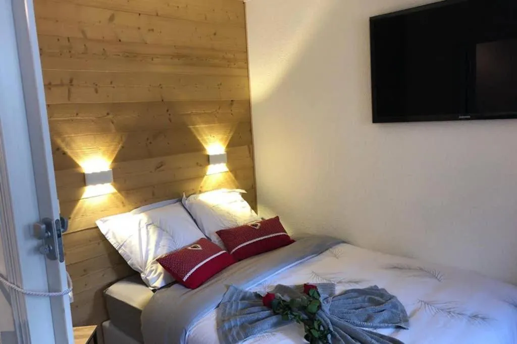 Bedroom, Bed in Chamonix sud -Le Grepon