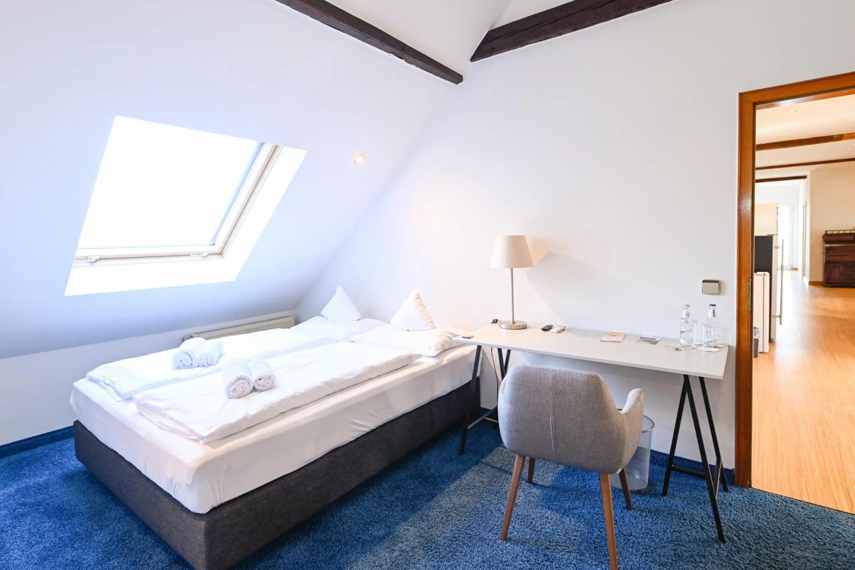 Bedroom, Bed in Brackweder Hof