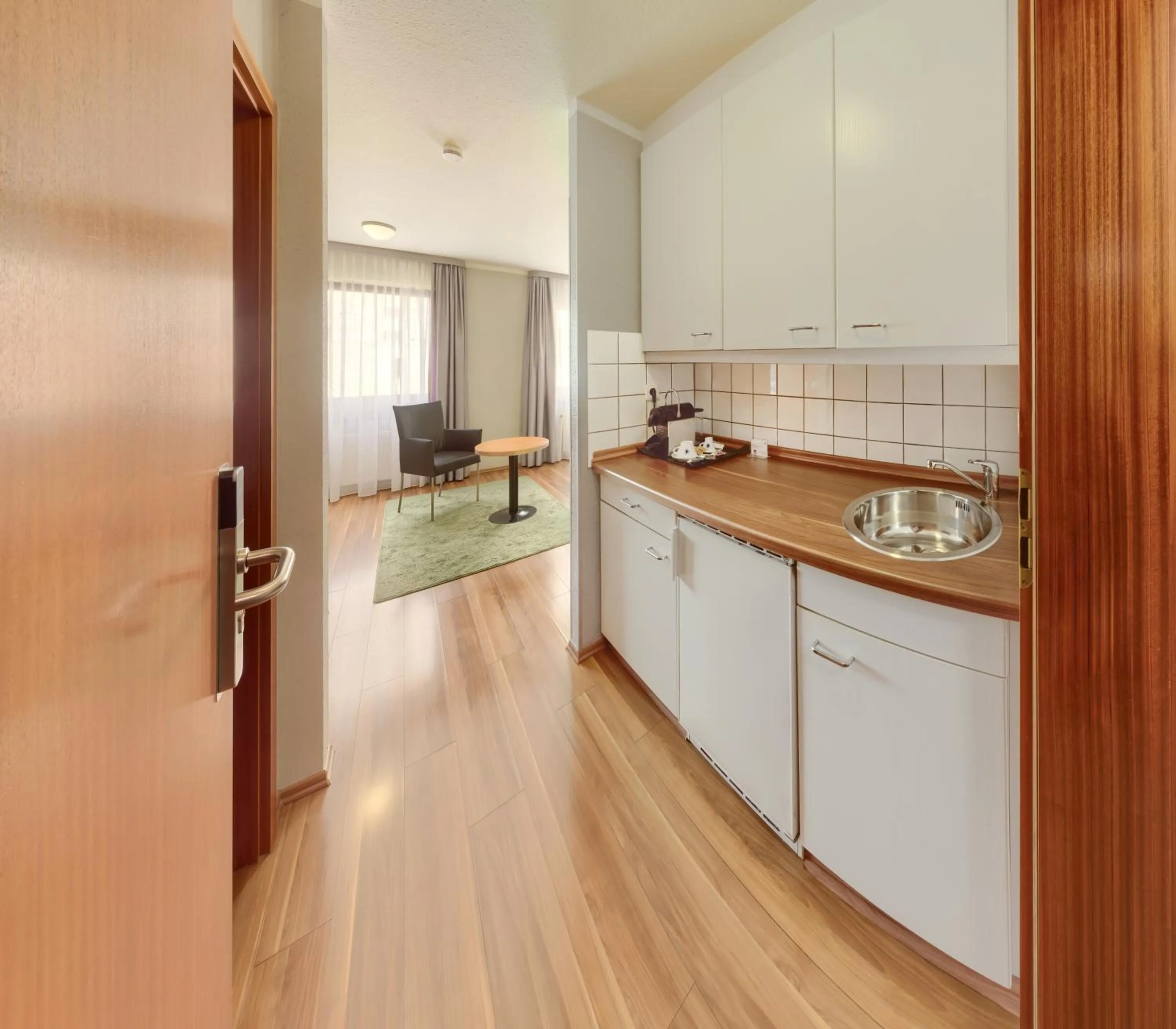 Kitchen or kitchenette in attimo Hotel Stuttgart***S