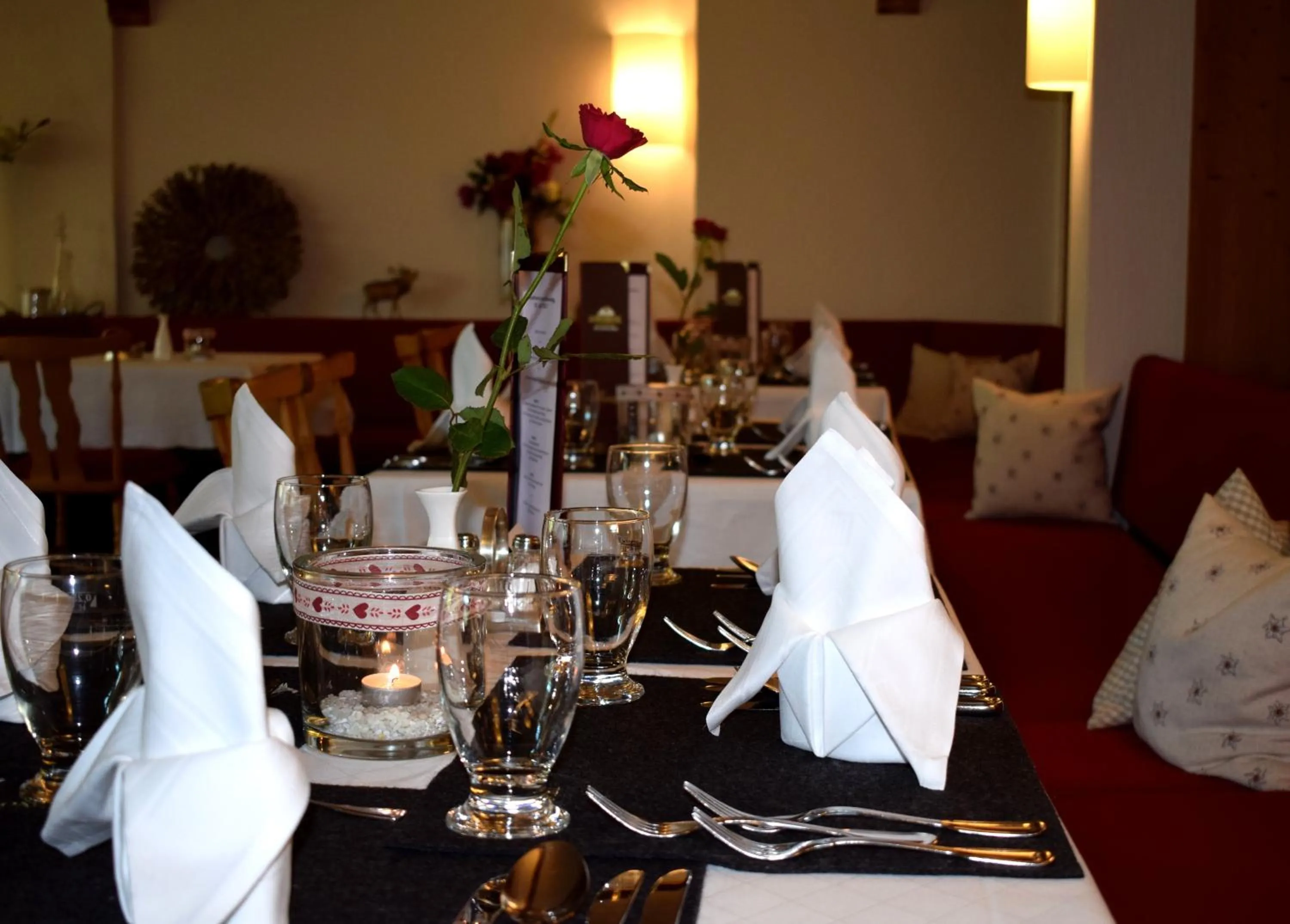 Restaurant/places to eat in Sonnenbichl Hotel am Rotfischbach