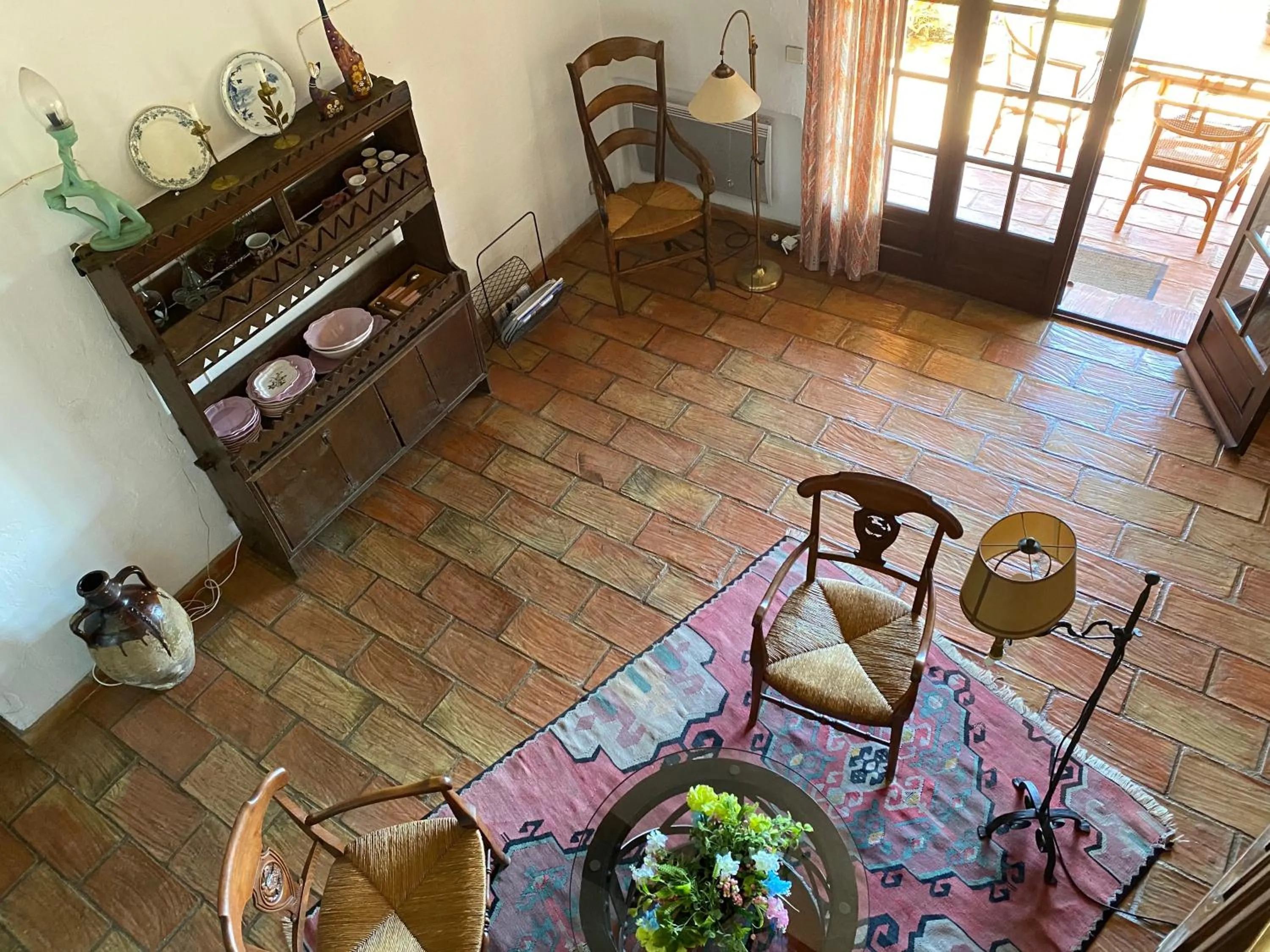 Living room in Villa Sans Pareil