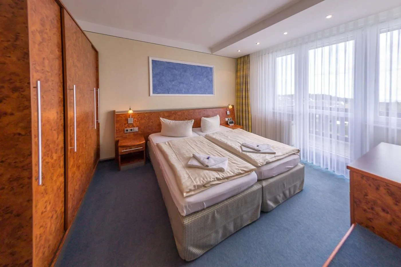 Bedroom, Bed in WAGNERS Sporthotel Oberhof