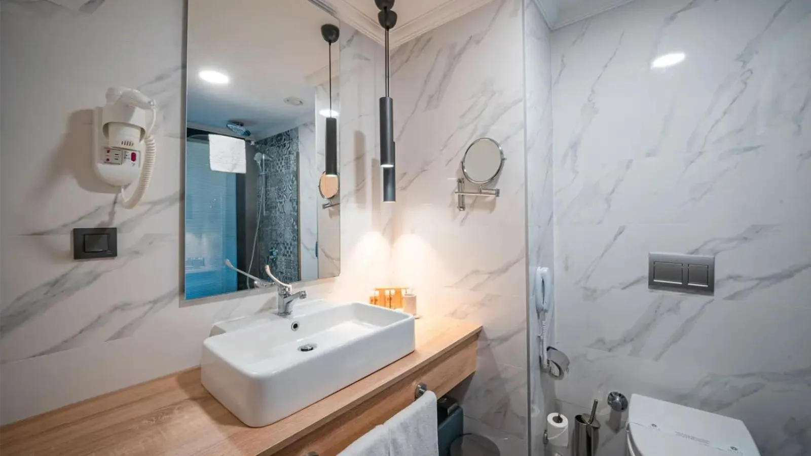 Bathroom in MAIA Luxury Beach Hotel & Spa