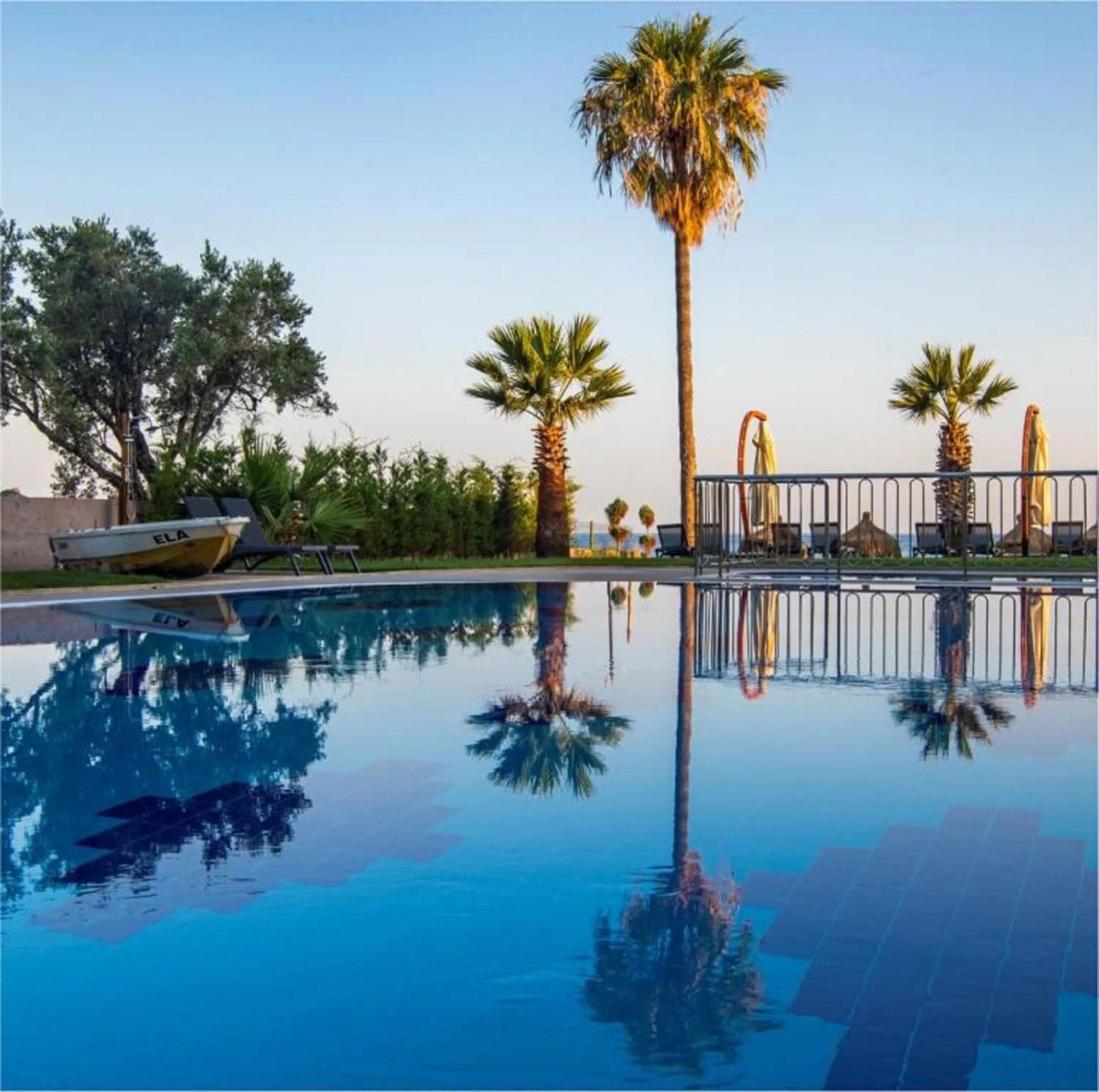 Swimming pool in MAIA Luxury Beach Hotel & Spa