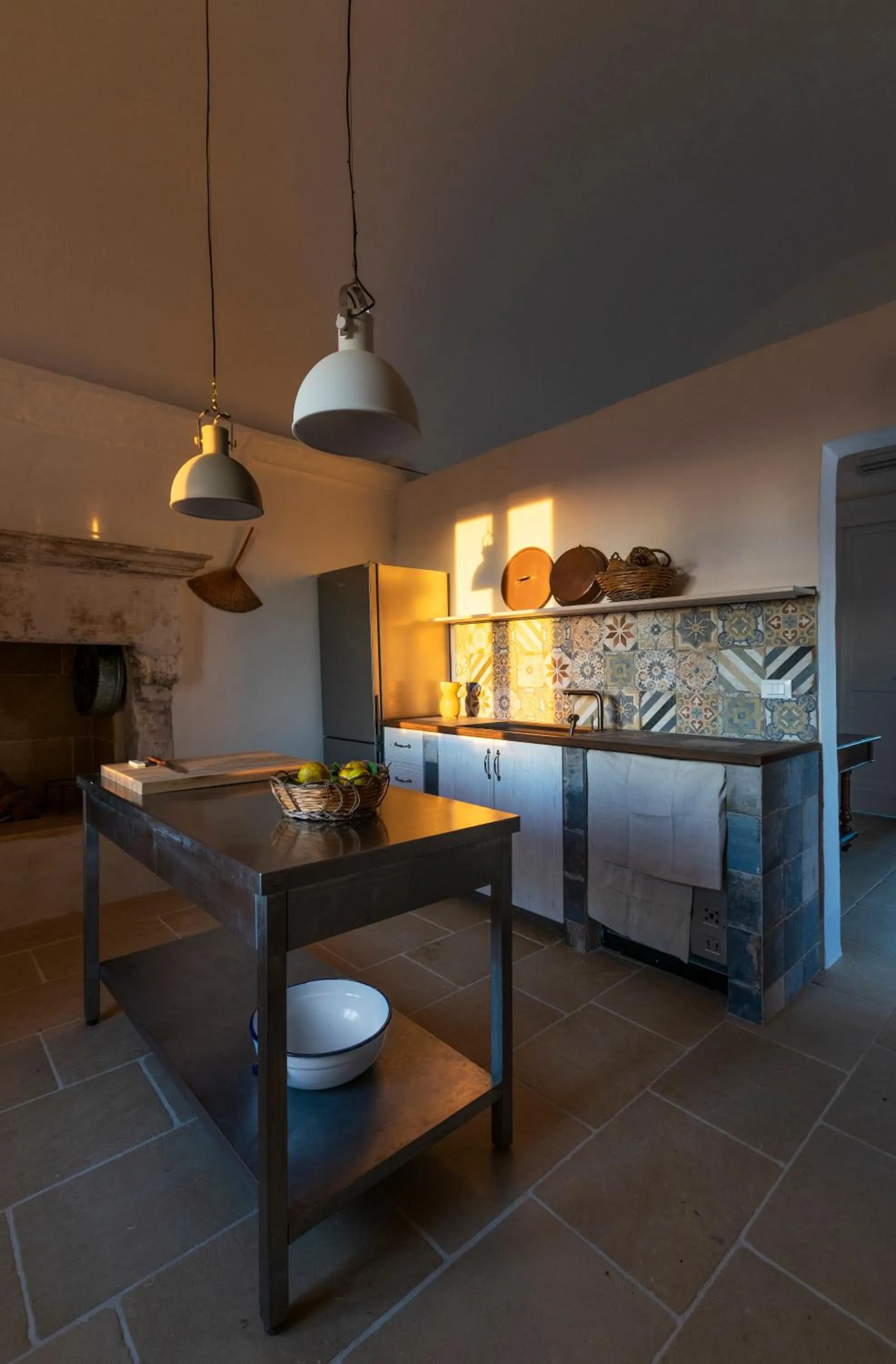 Kitchen or kitchenette in Galeta Masseria