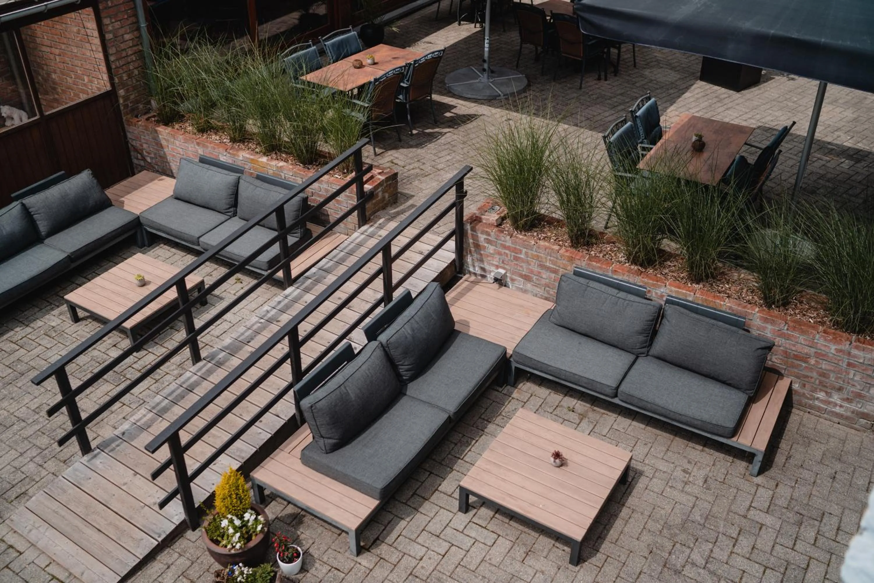 Balcony/Terrace in Hotel & Restaurant Maison Pal'Ange