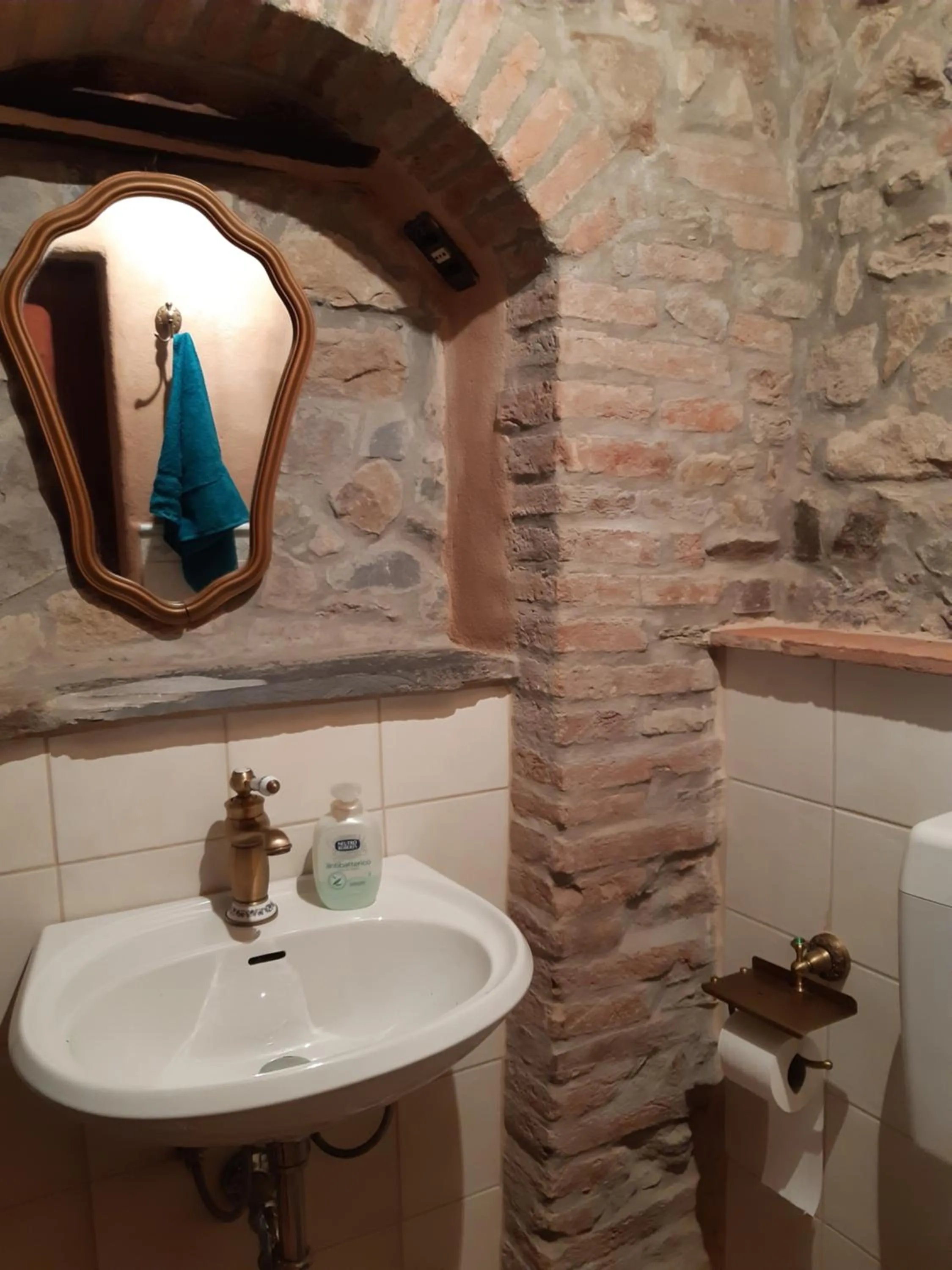 Bathroom in Locanda del Capo