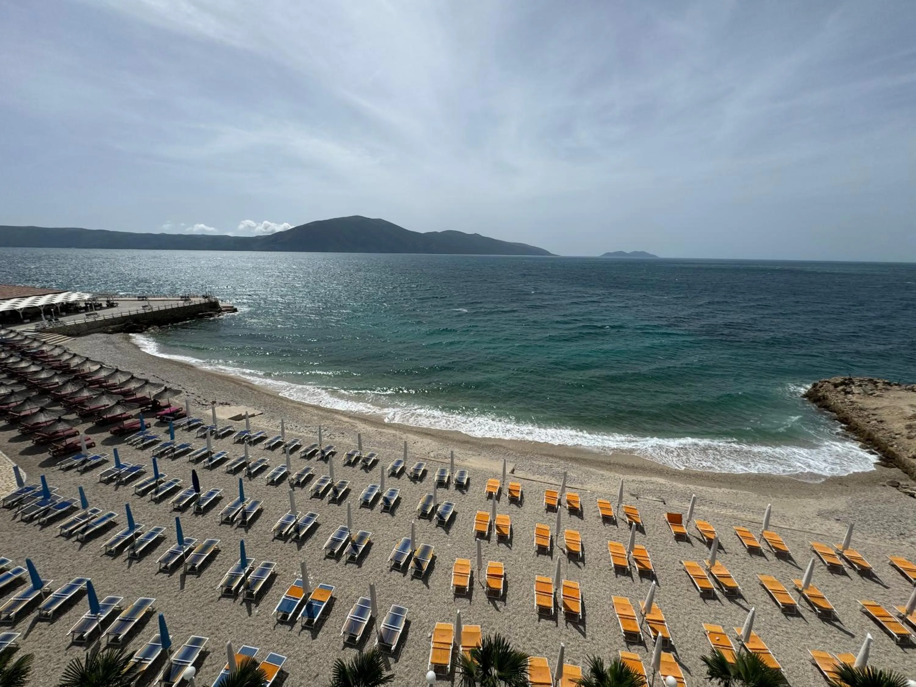 Sea view in Hotel Cekodhima