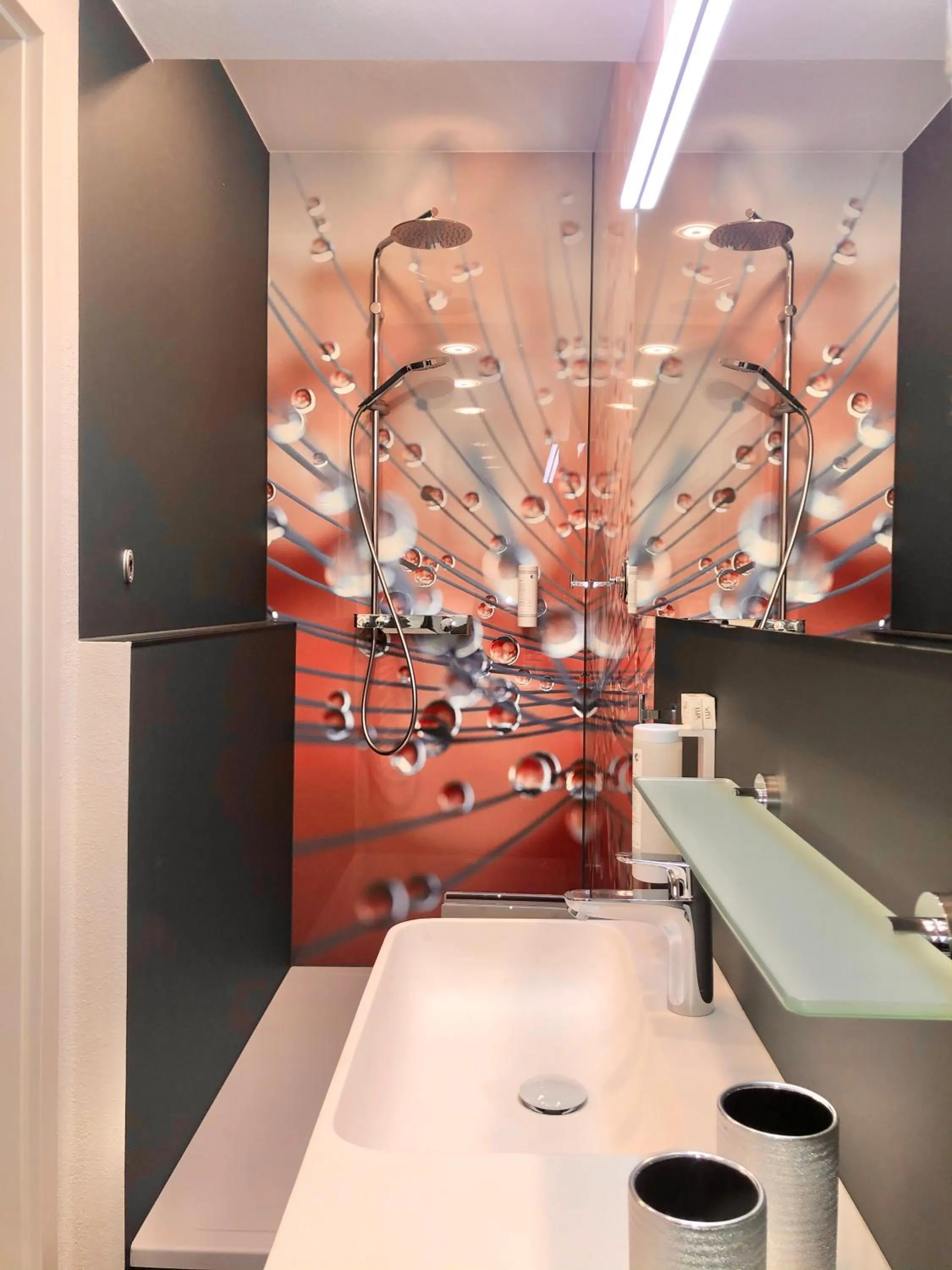 Bathroom in Hotel Garni "Brauerei Keller"