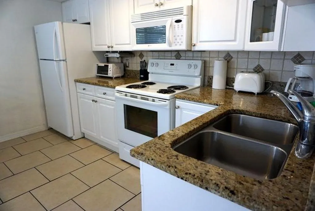 Kitchen or kitchenette in The Monterey Beach Resort