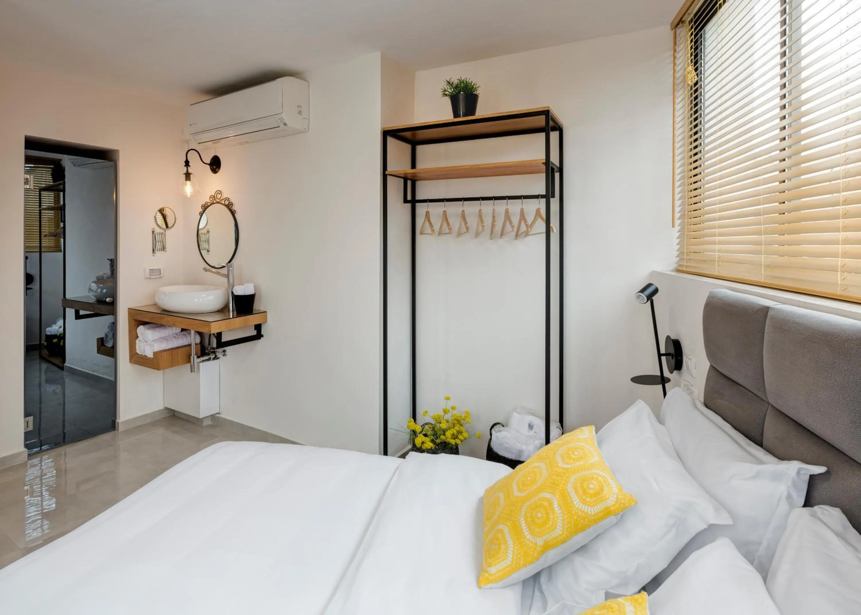 Bed in Old City Boutique Hotel