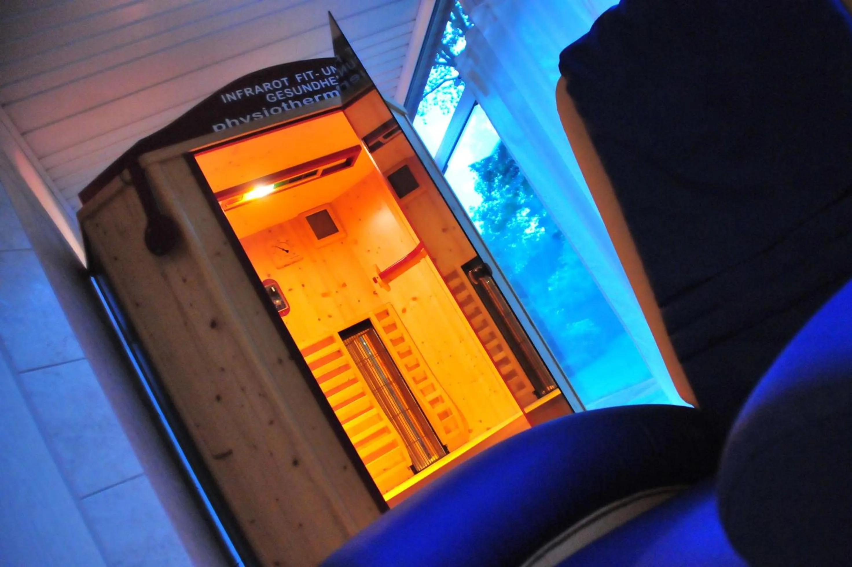 Sauna in Flairhotel Hubertus