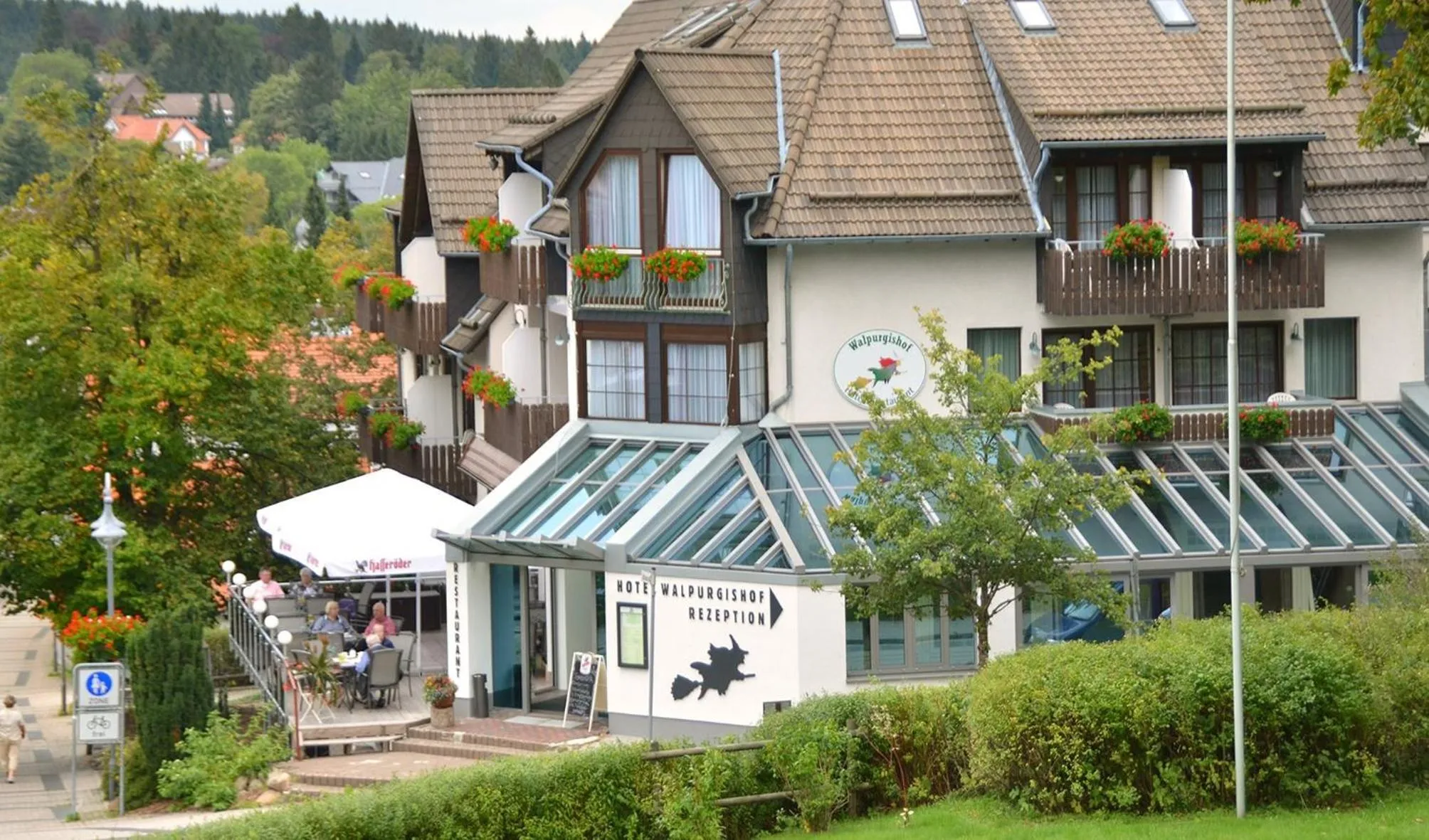 Facade/entrance in Walpurgishof