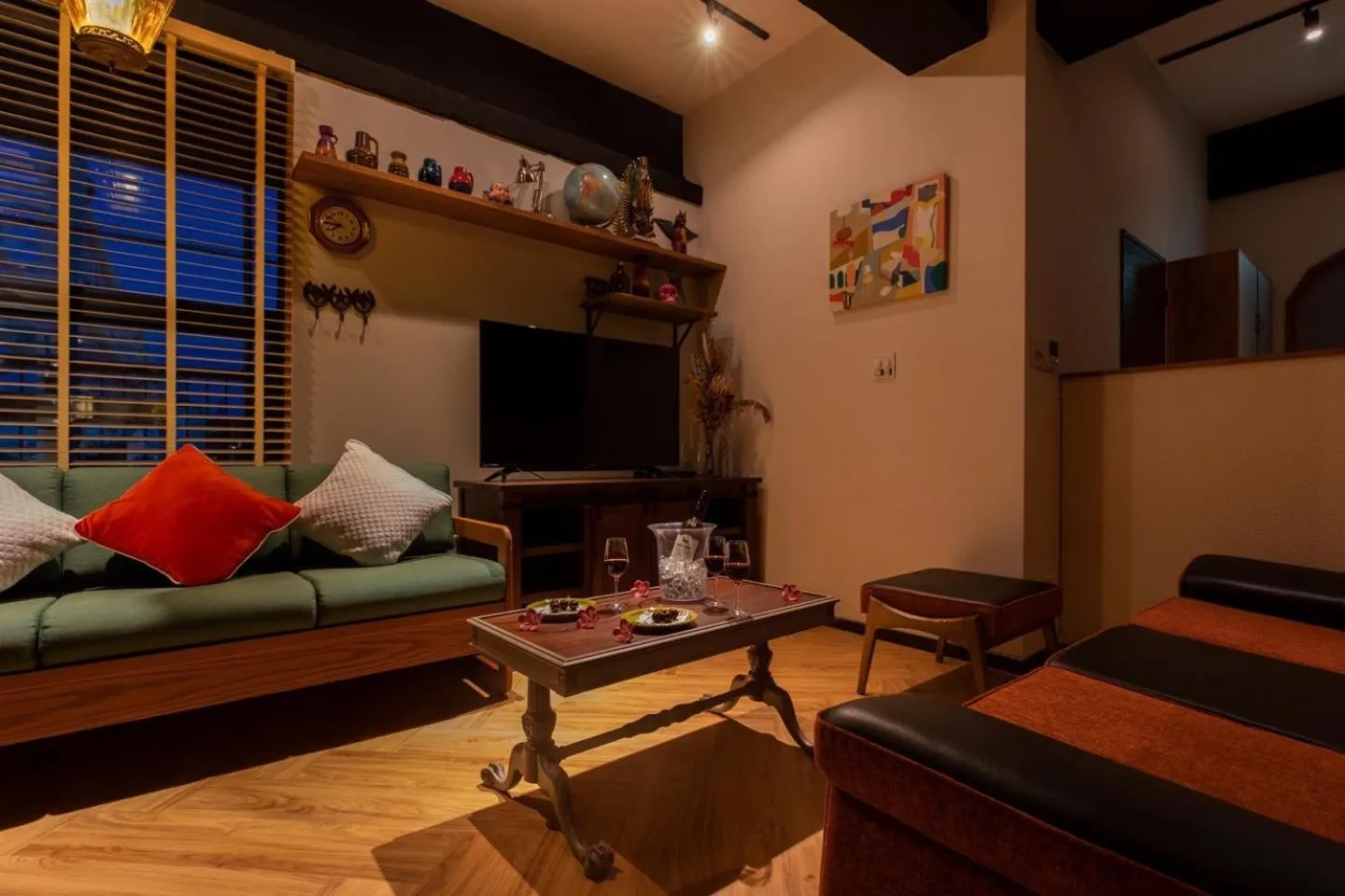 Living room in Good Day Hotel