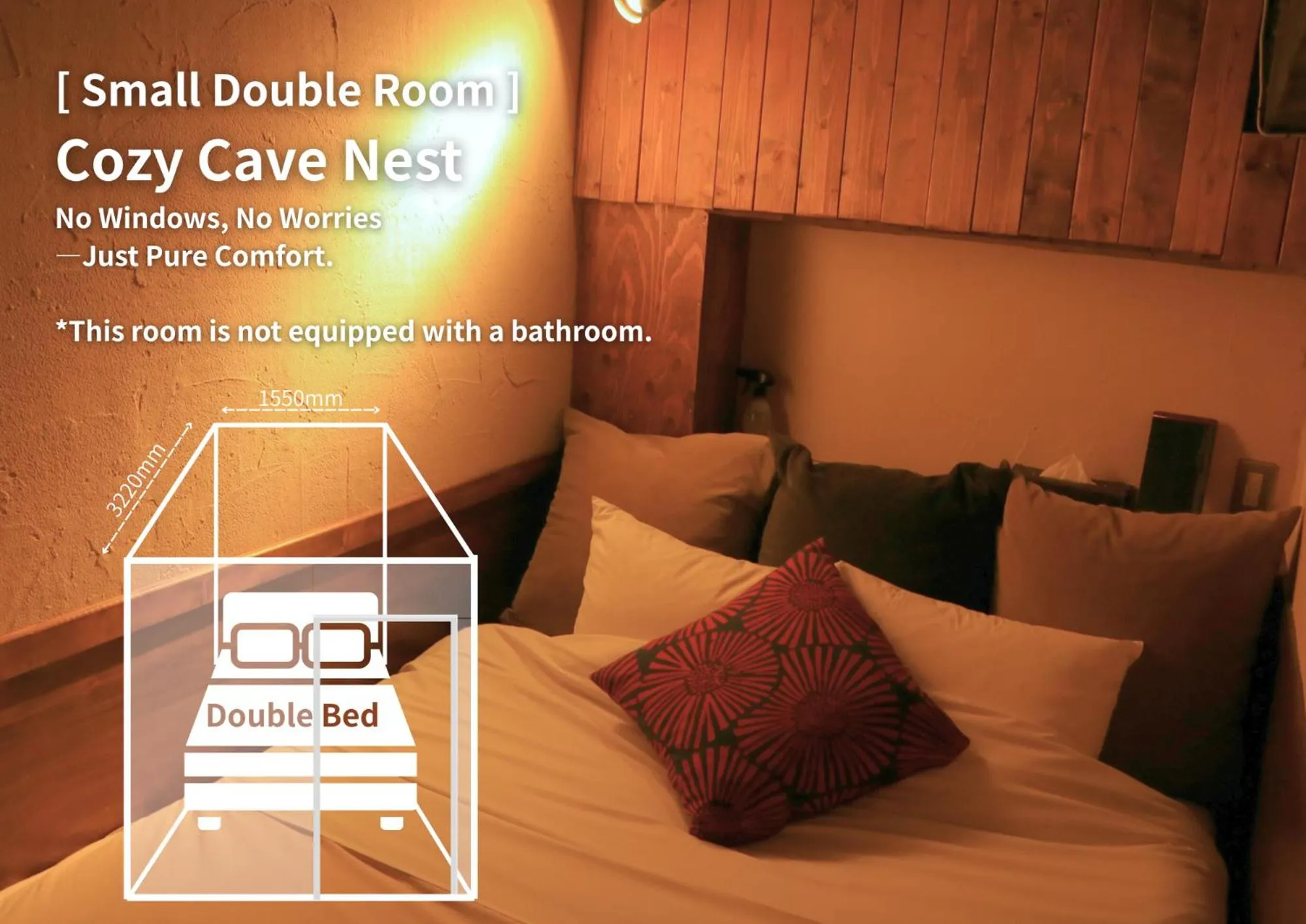 Floor plan, Bed in RoheN ASHINOKO