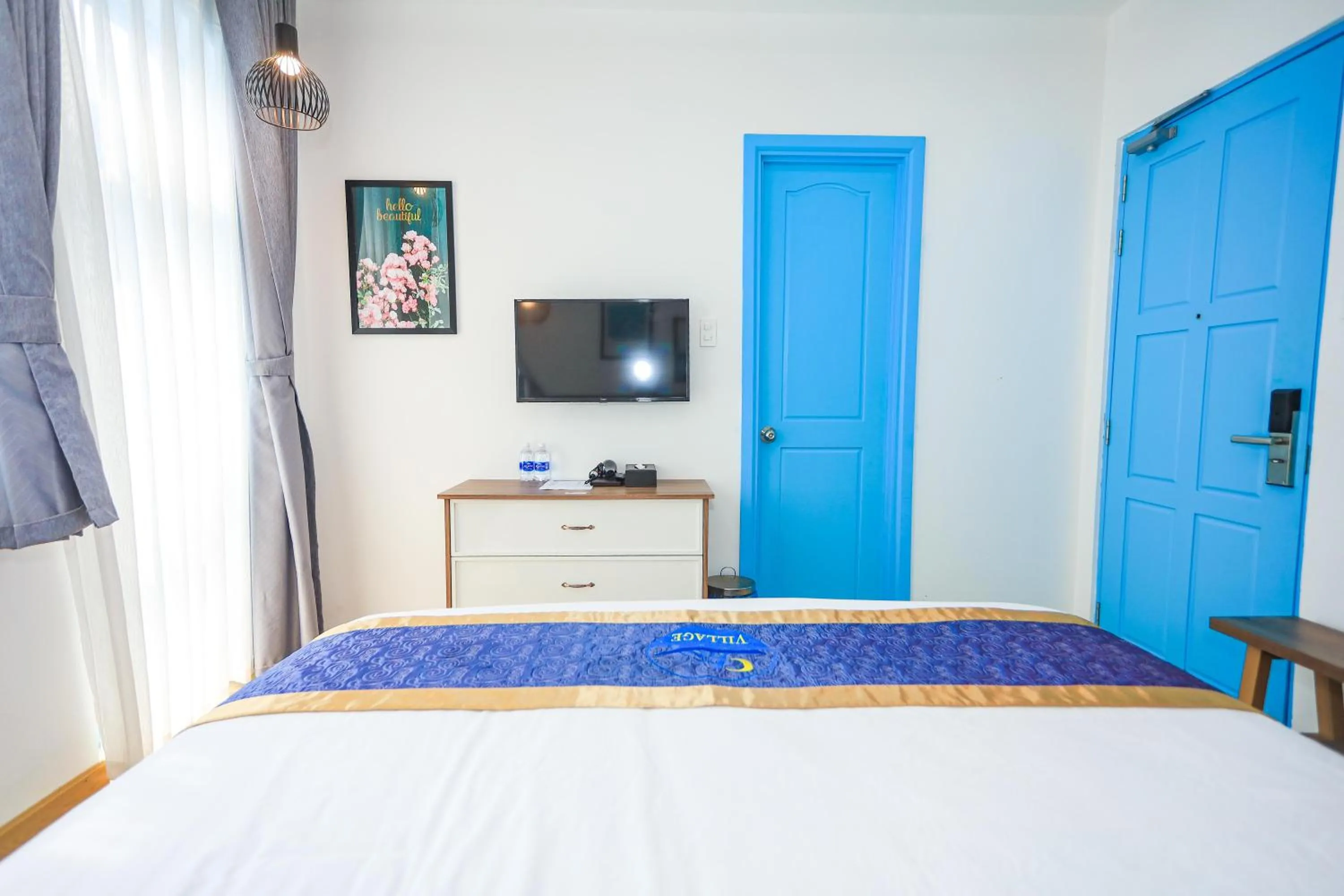 hair dresser, Bed in Chai Village Hotel