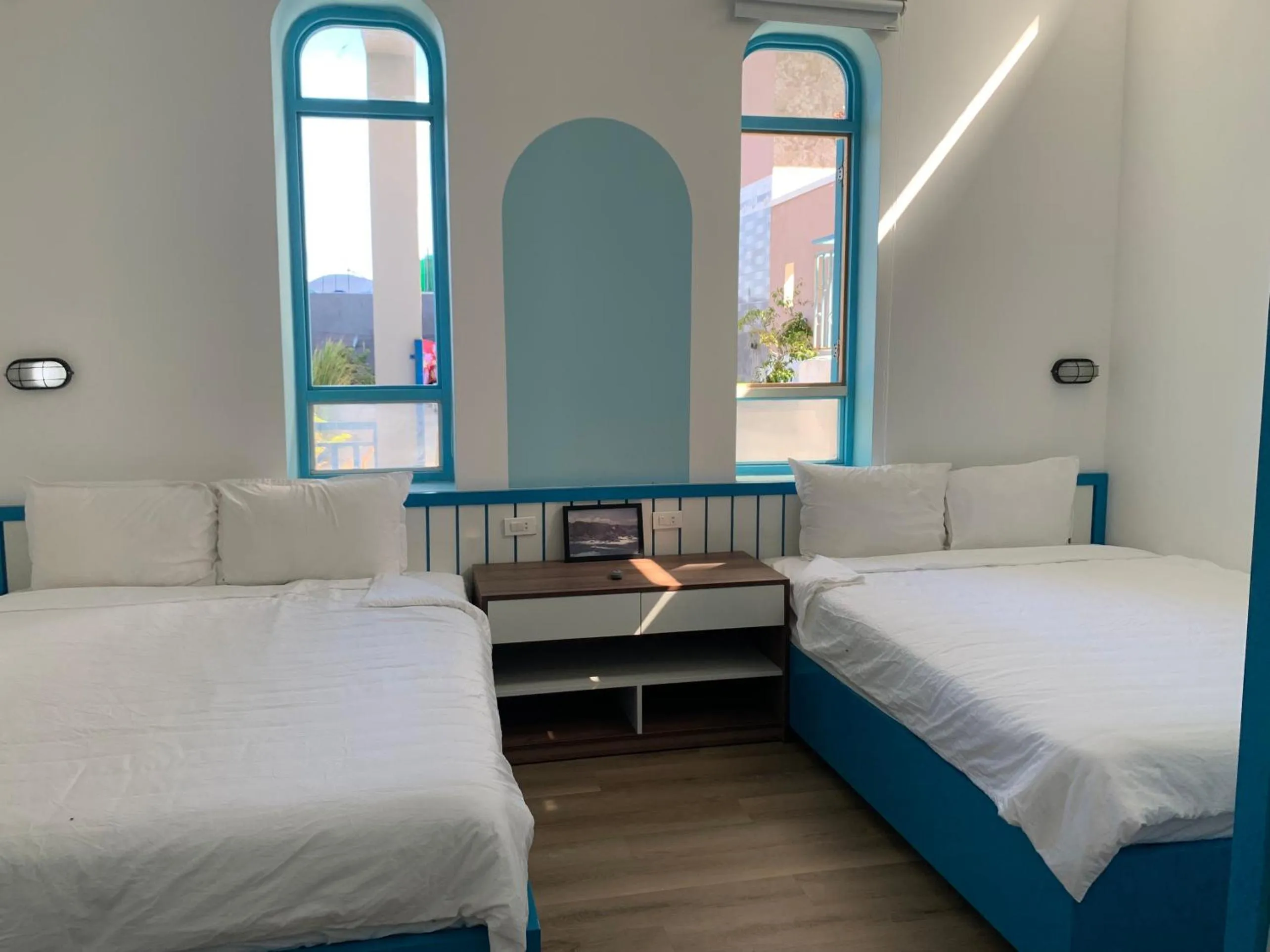 Bed in Chai Village Hotel