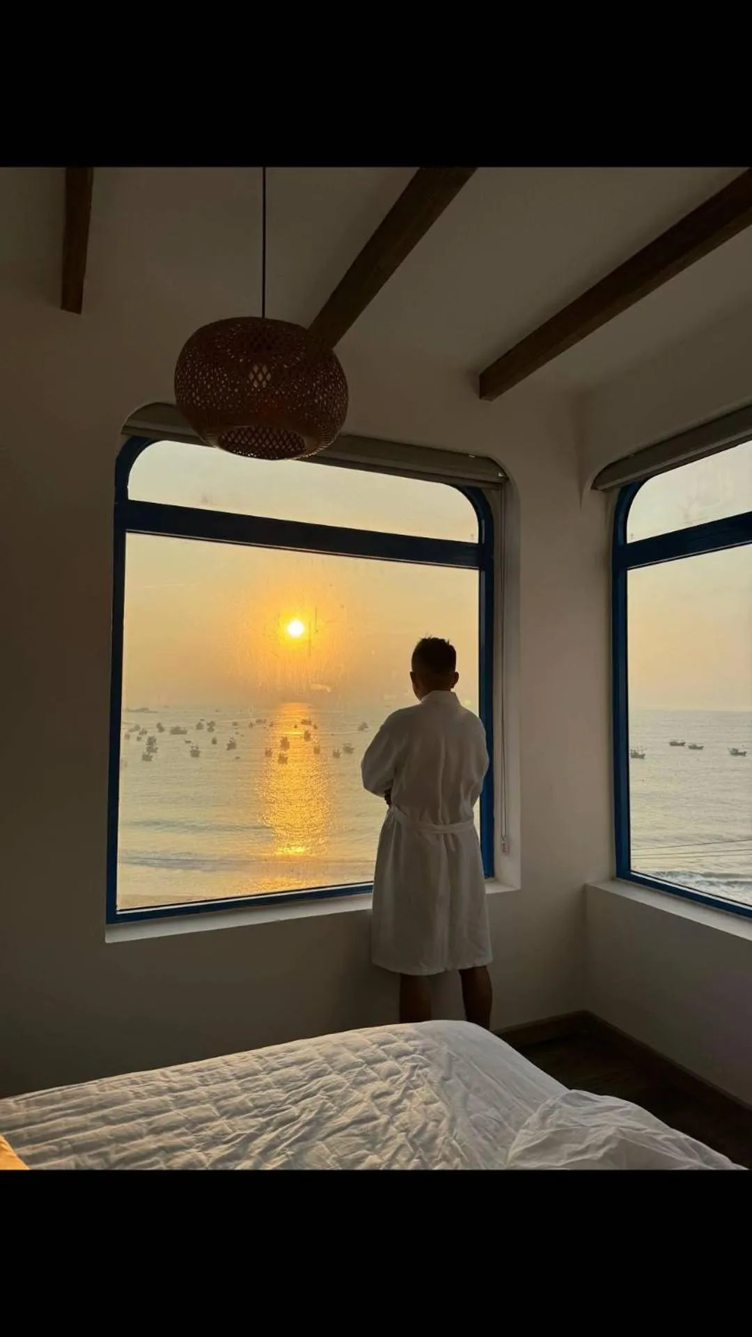 Bed in Chai Village Hotel