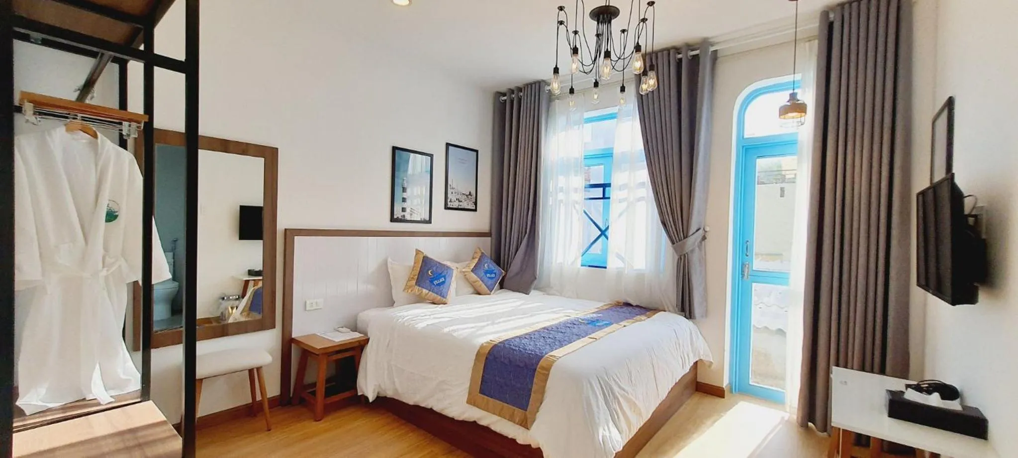 Bed in Chai Village Hotel