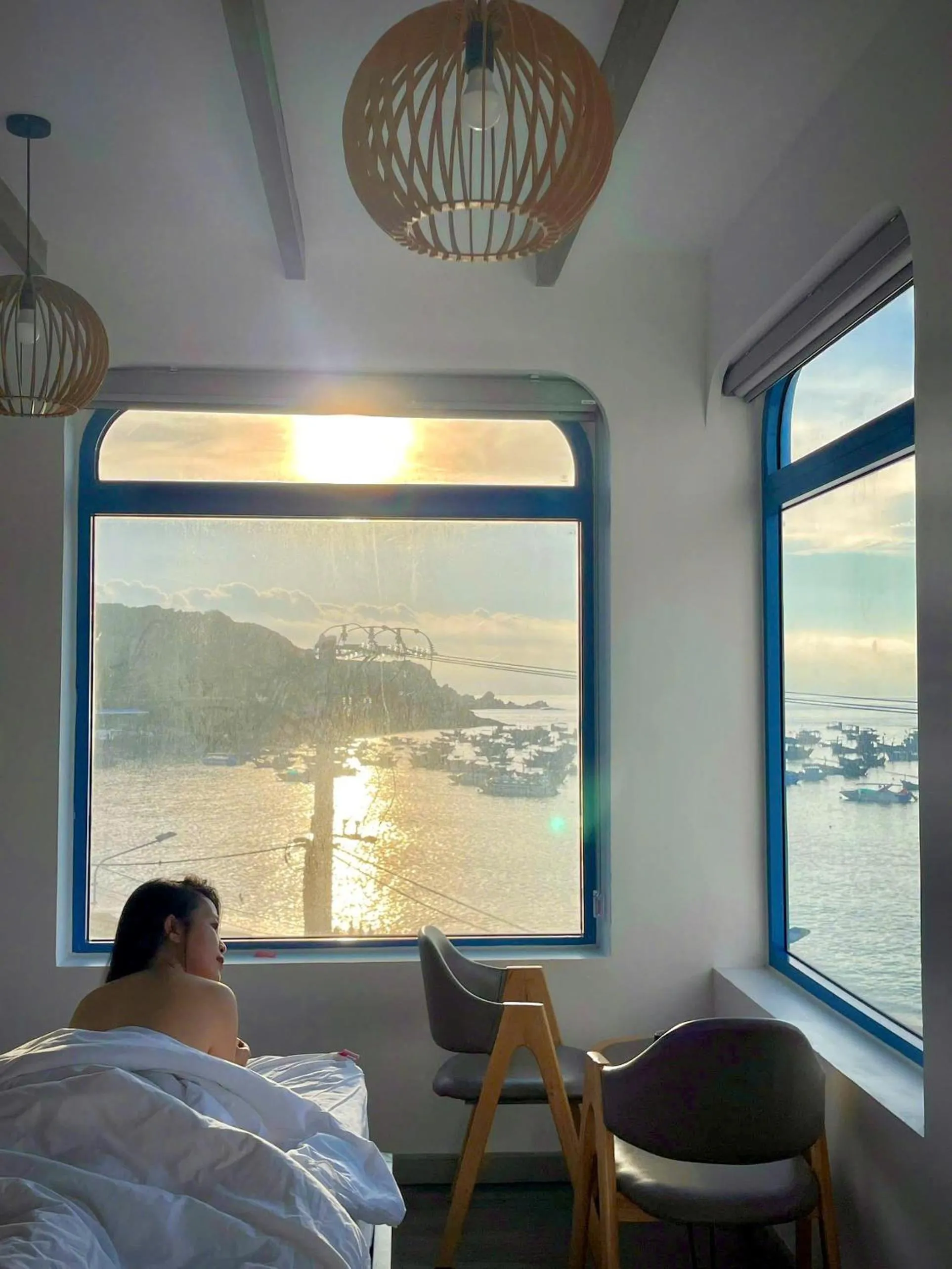 Bed in Chai Village Hotel