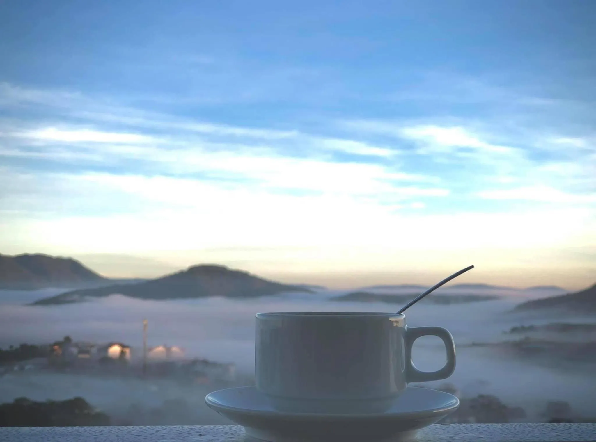 View (from property/room) in Dallas Hotel Dalat