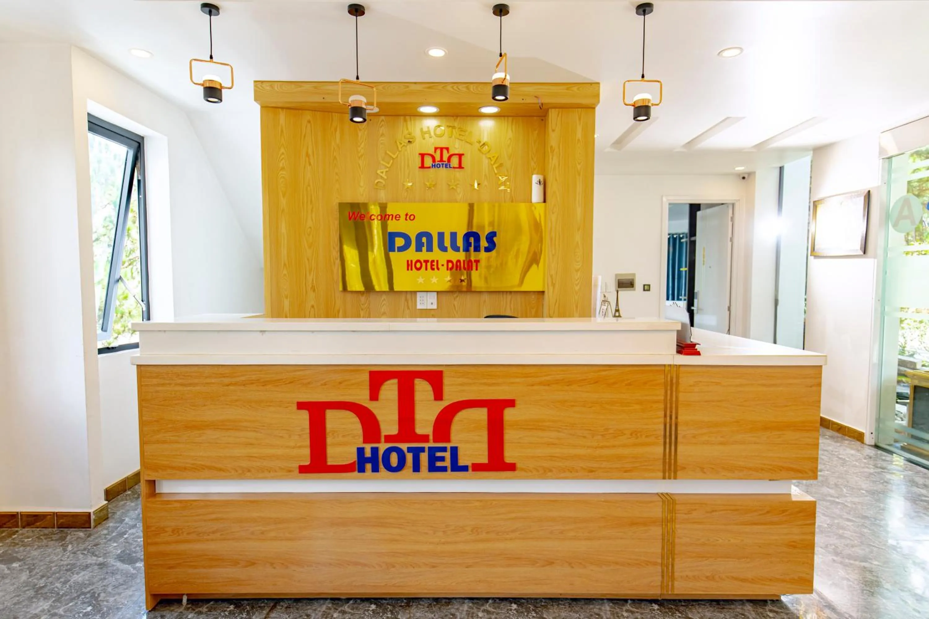Property logo or sign in Dallas Hotel Dalat