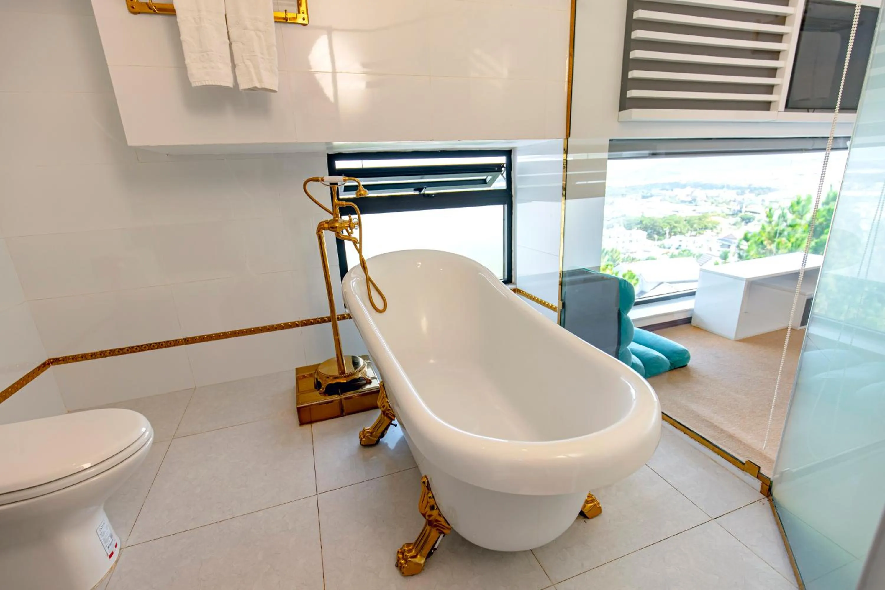 Toilet in Dallas Hotel Dalat