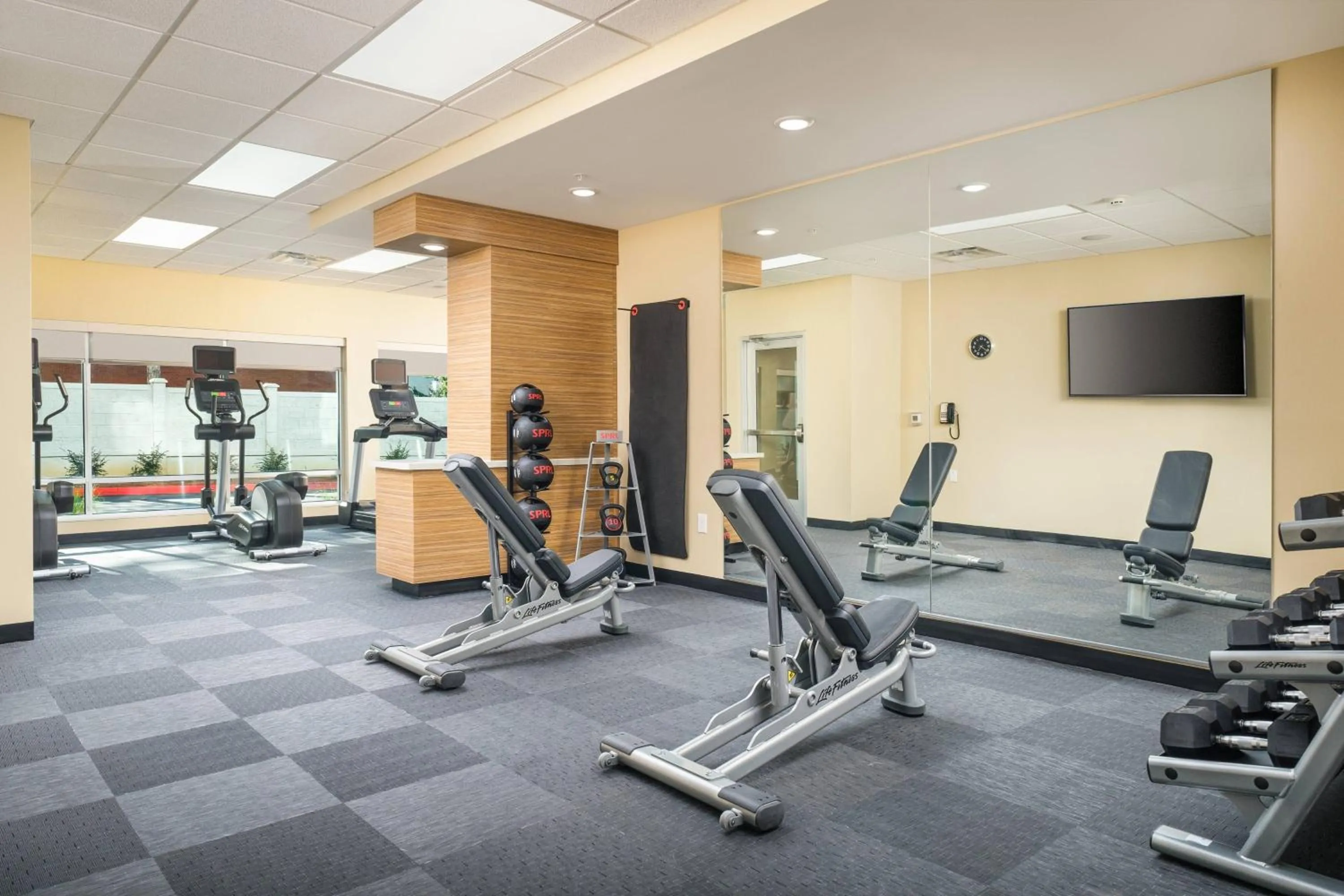 Fitness centre/facilities in TownePlace Suites by Marriott Tuscaloosa