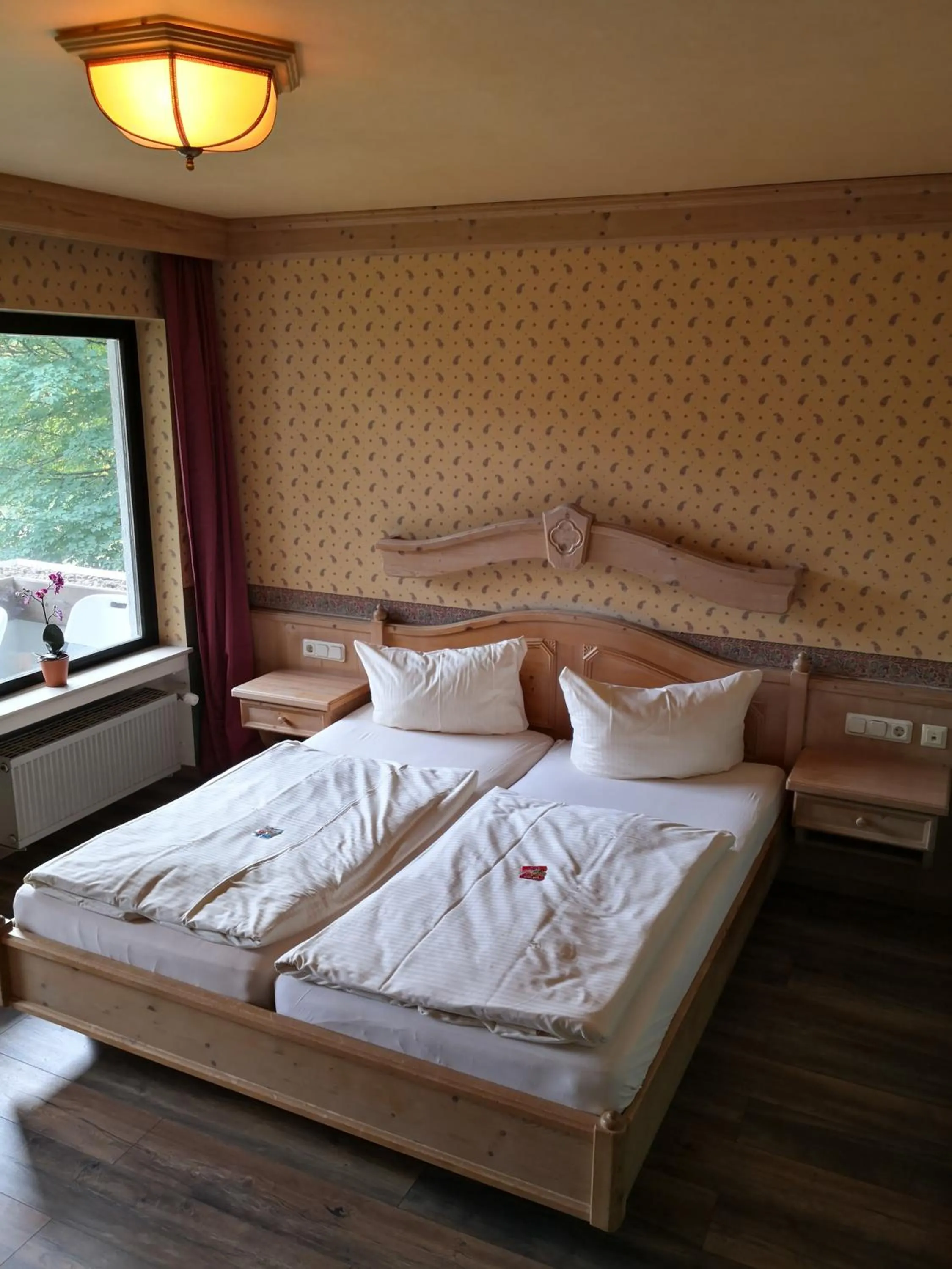 Bedroom, Bed in Waldgasthaus am Schwarzenbruch