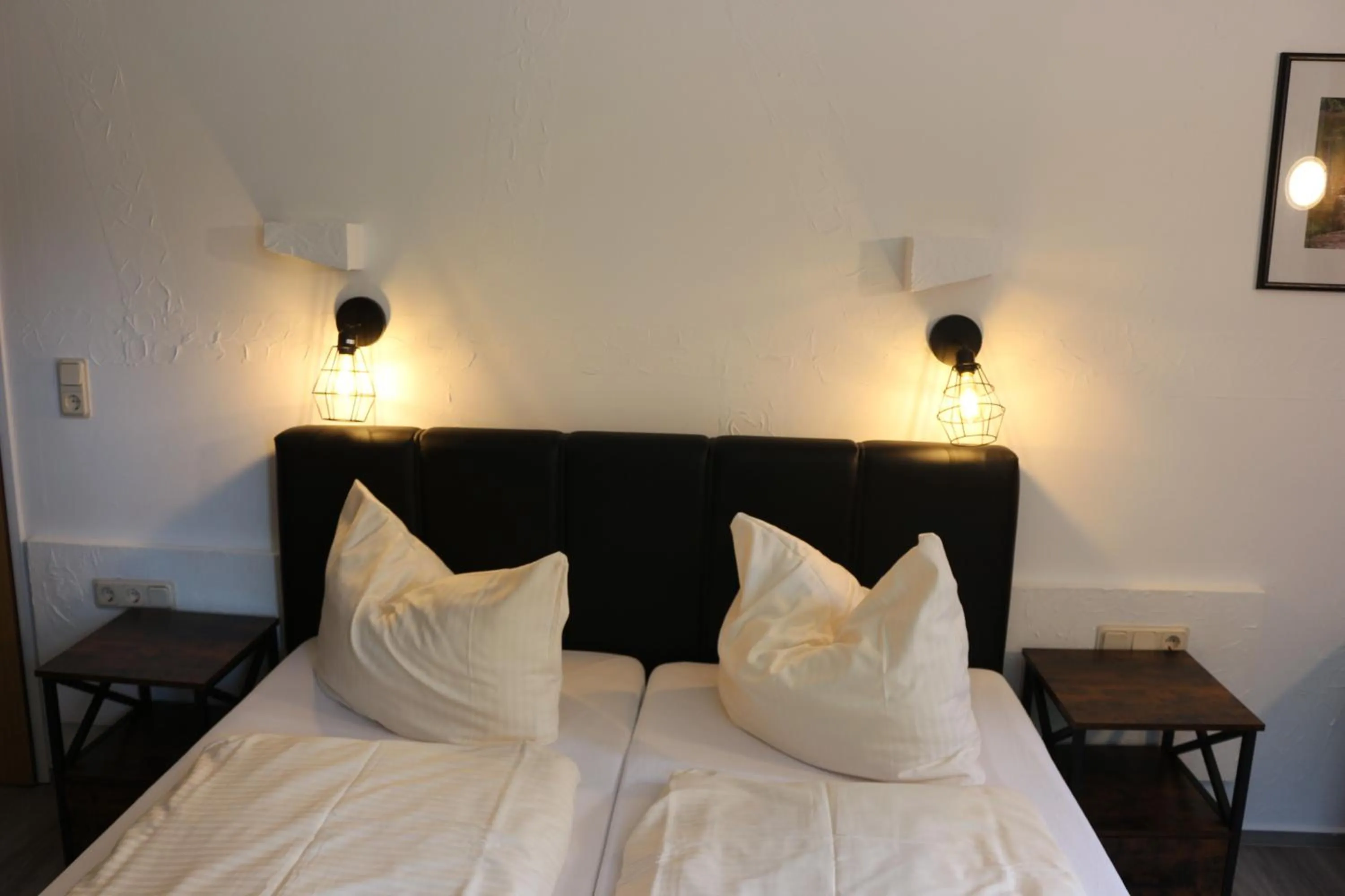 Photo of the whole room, Bed in Waldgasthaus am Schwarzenbruch