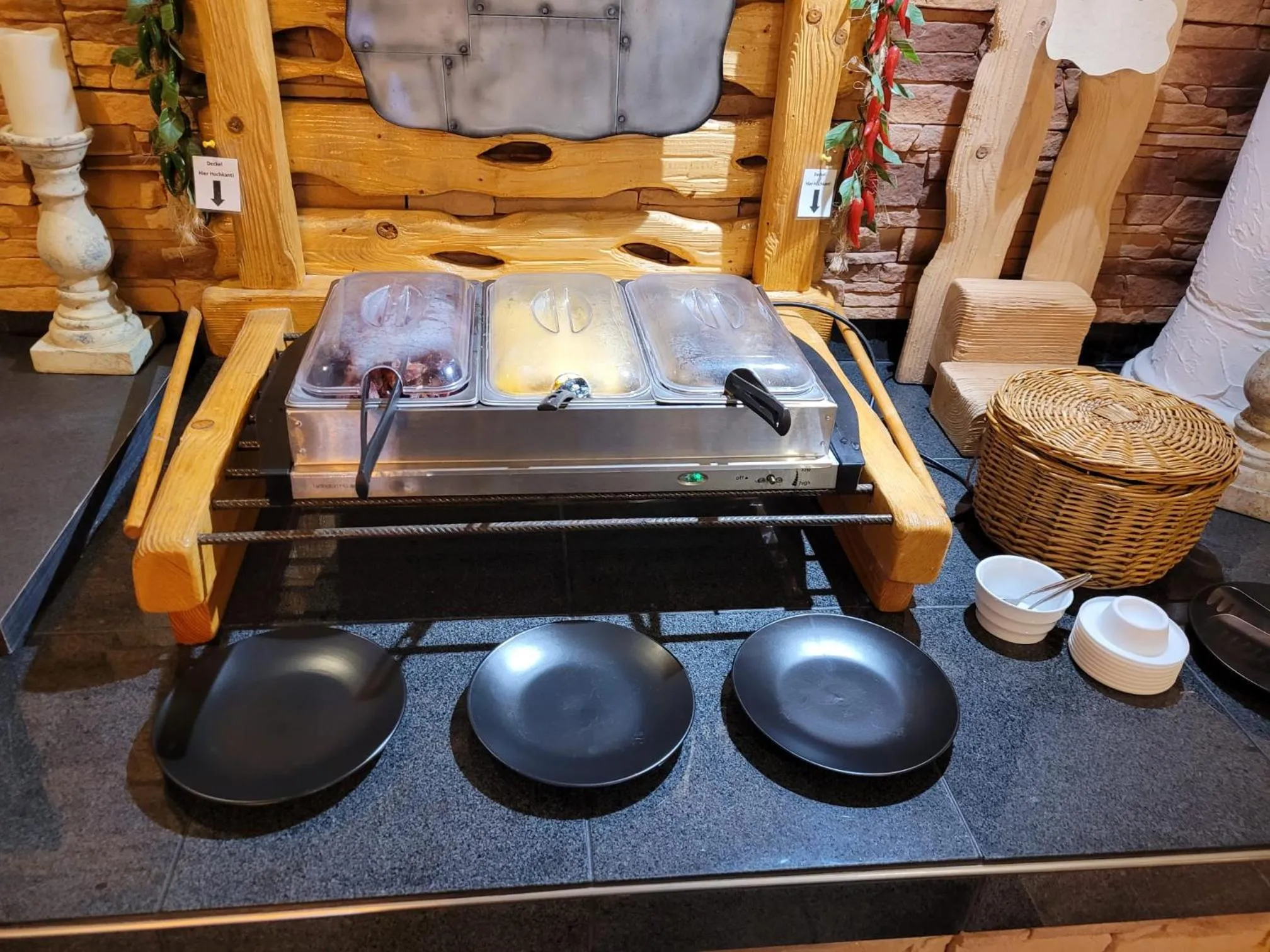 Breakfast in Waldgasthaus am Schwarzenbruch