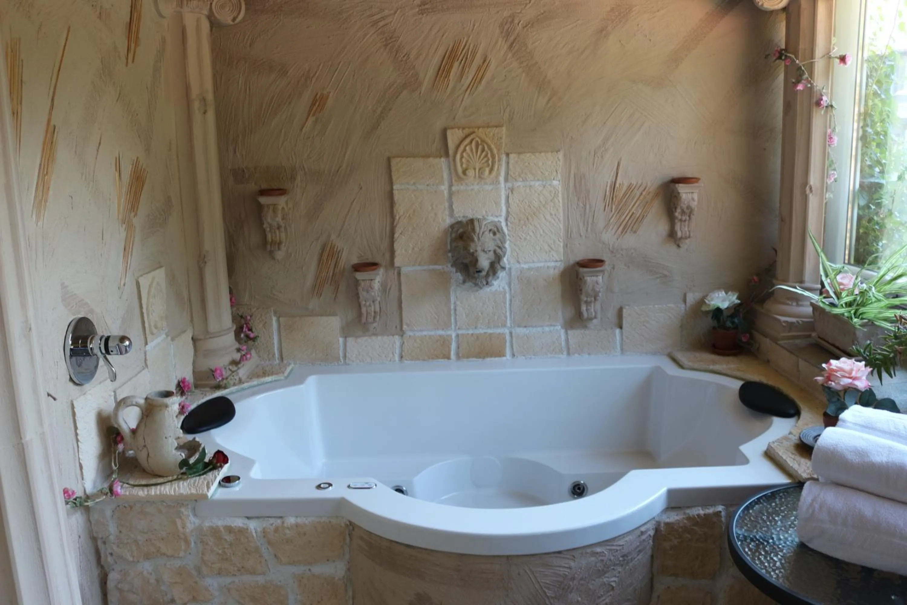 Hot Tub in Waldgasthaus am Schwarzenbruch