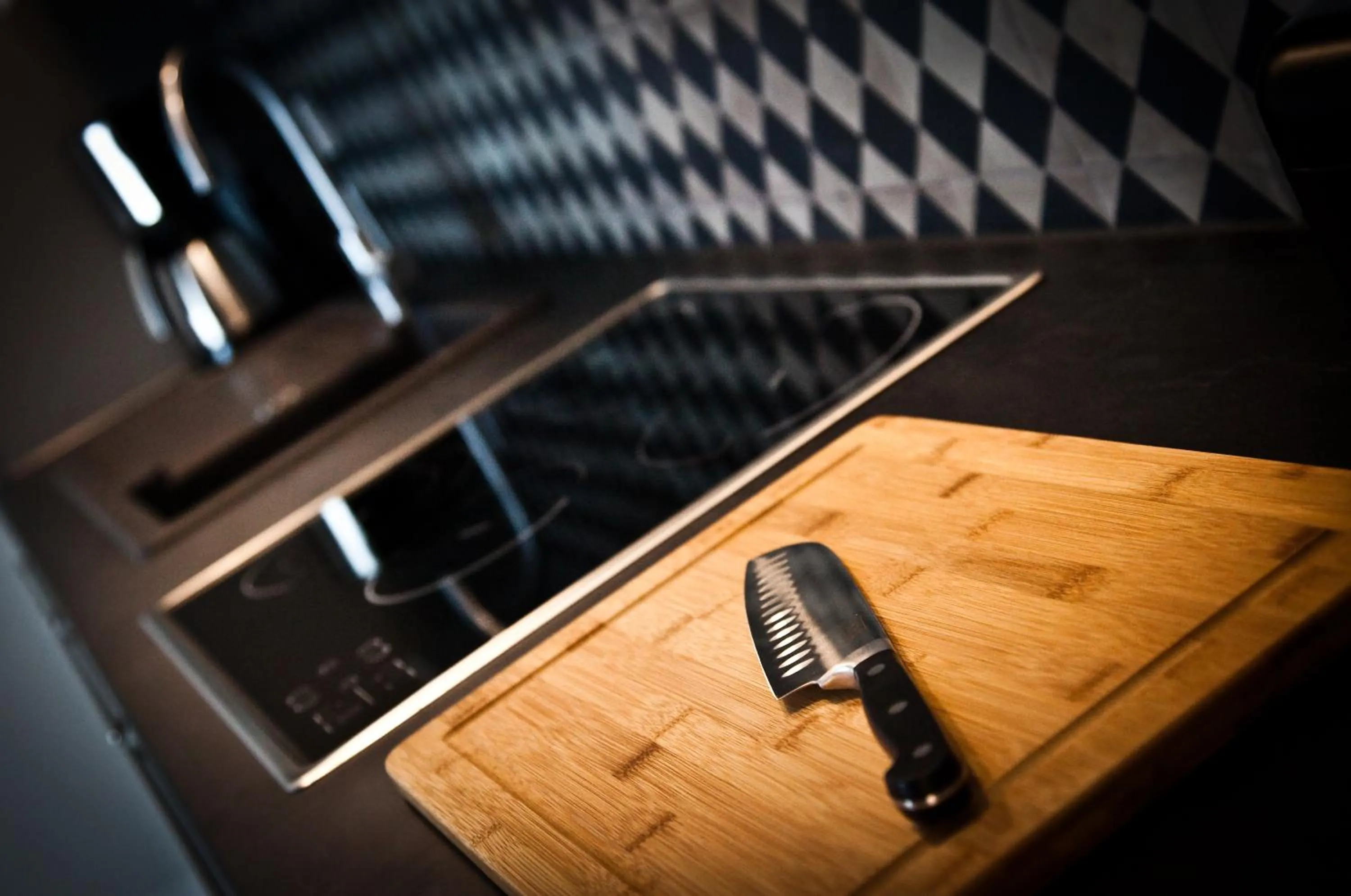 Kitchen or kitchenette in Lohwald-Appartment