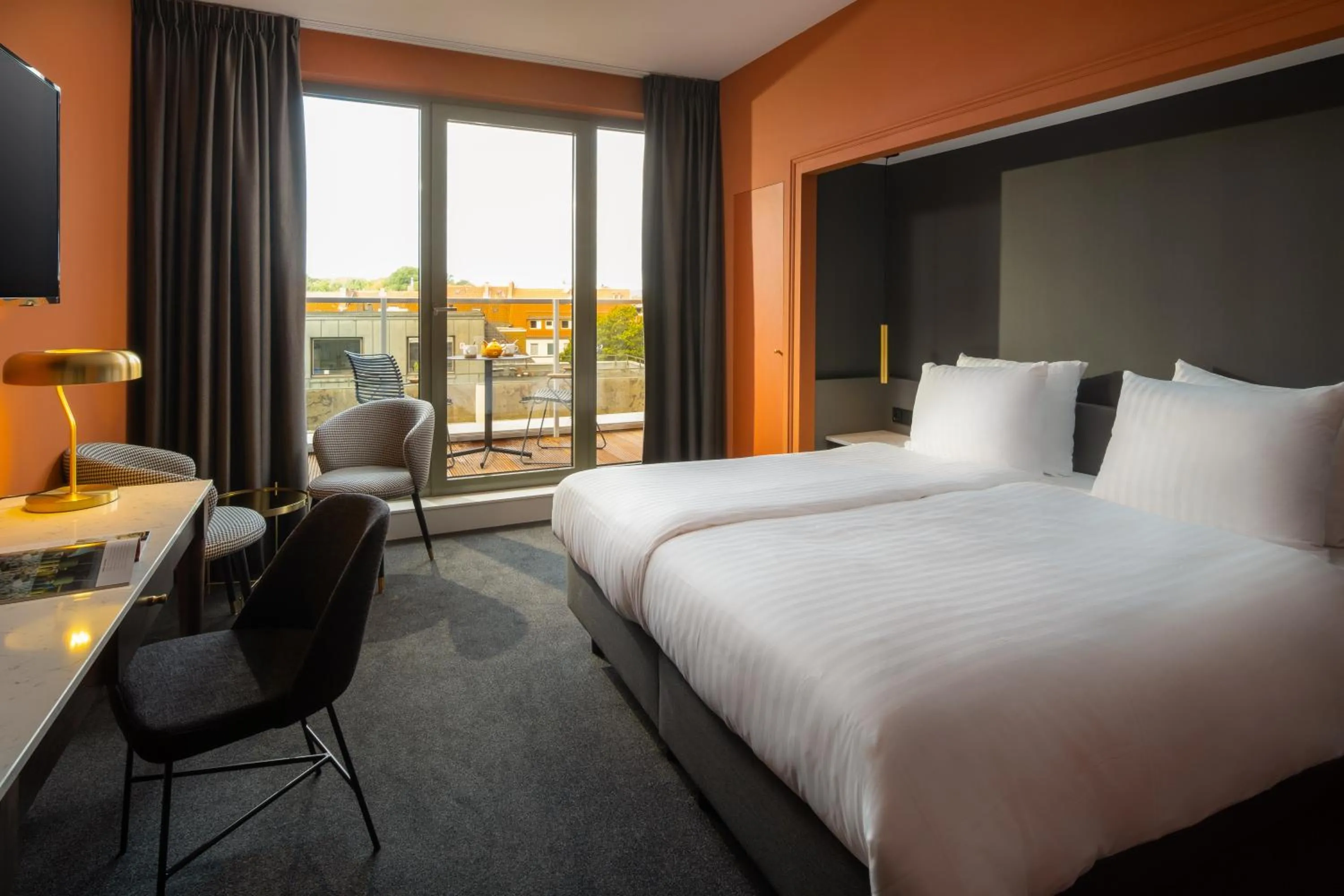 Bedroom, Bed in Van der Valk Hotel Hildesheim