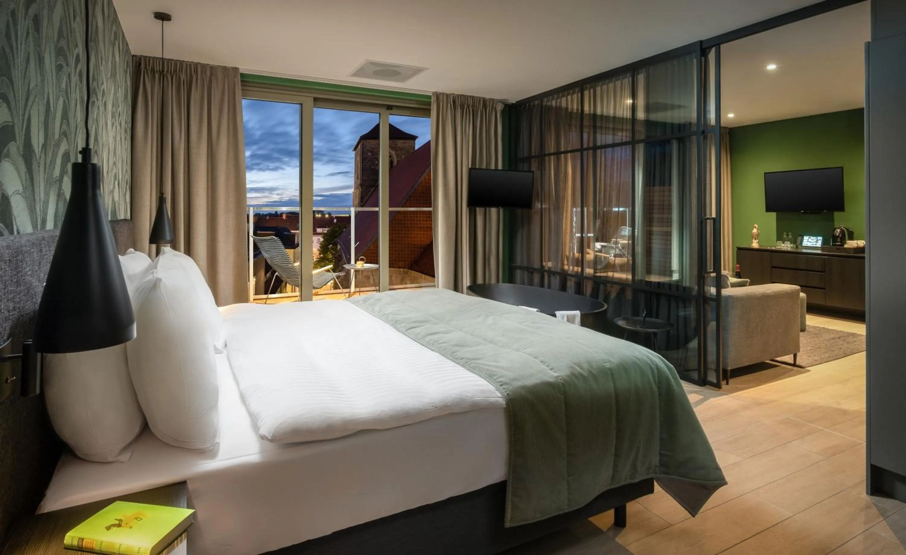 Bedroom, Bed in Van der Valk Hotel Hildesheim