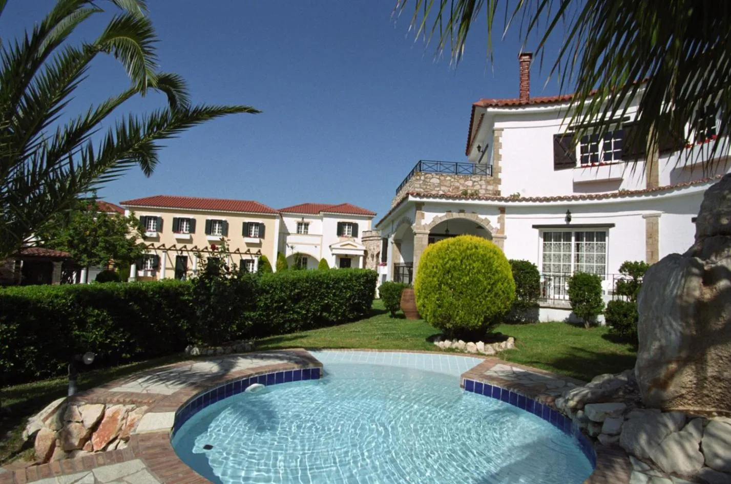 Swimming pool, Property Building in Anagenessis village hotel