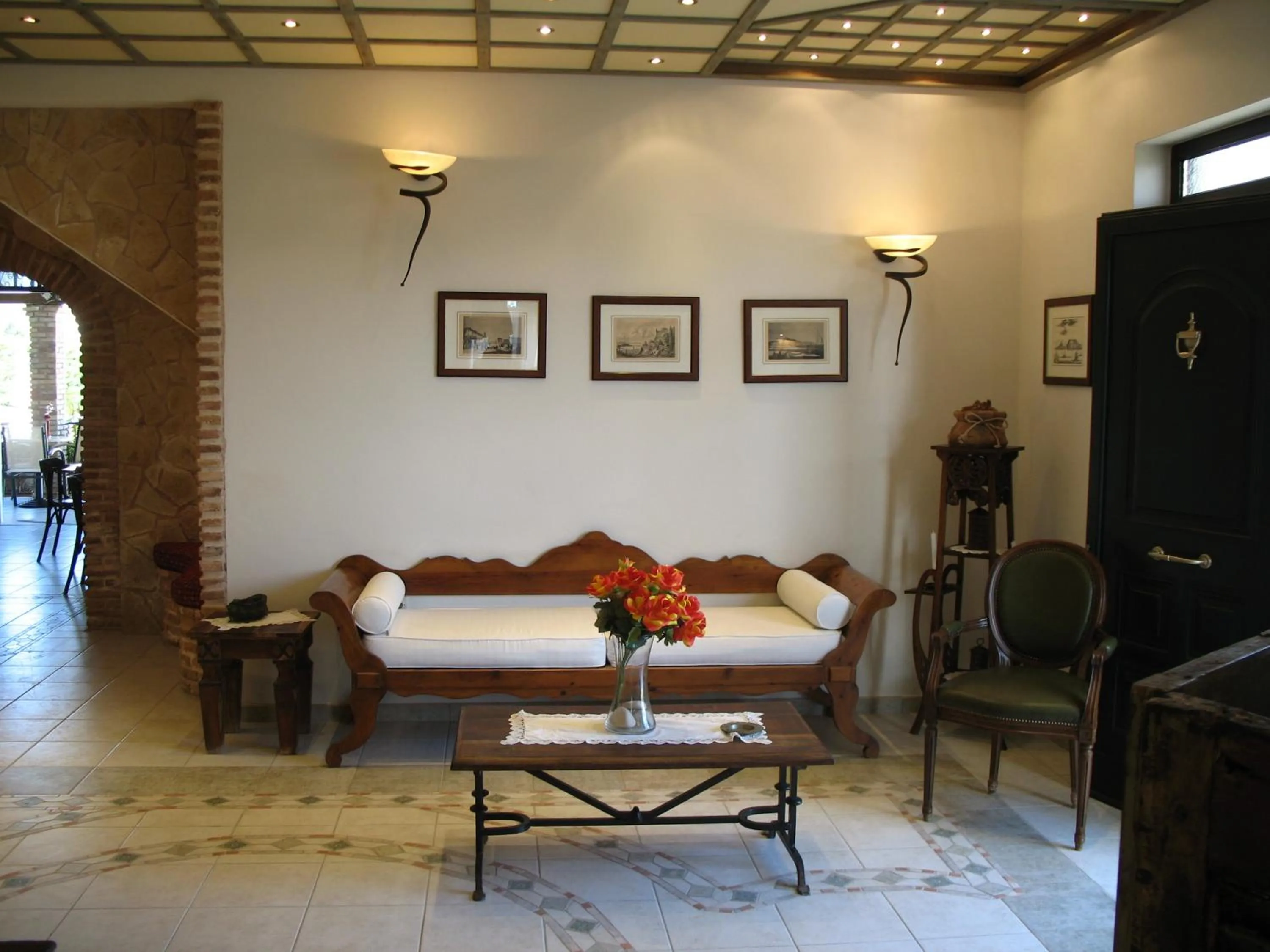 Seating Area in Anagenessis village hotel