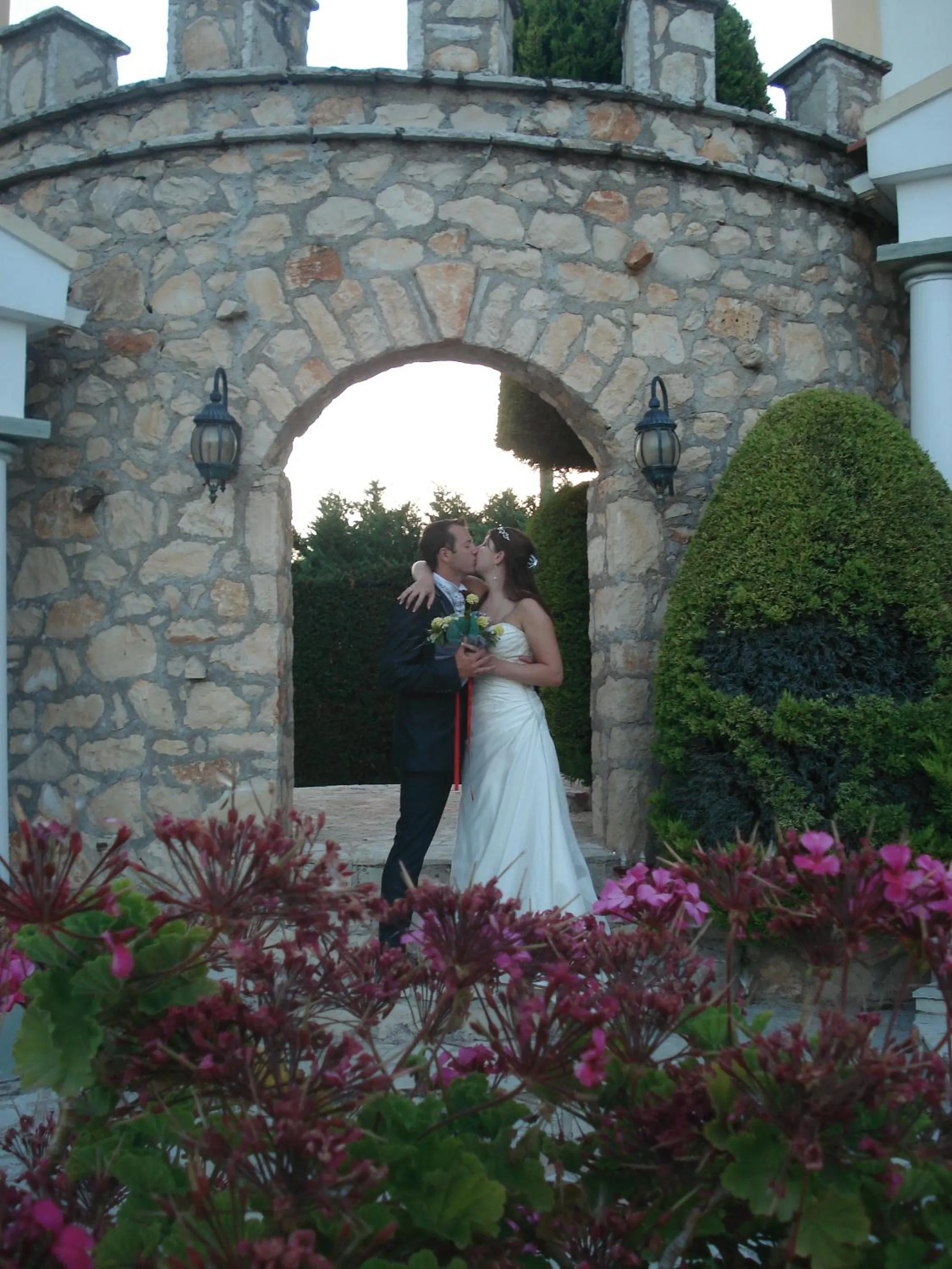 Garden view in Anagenessis village hotel