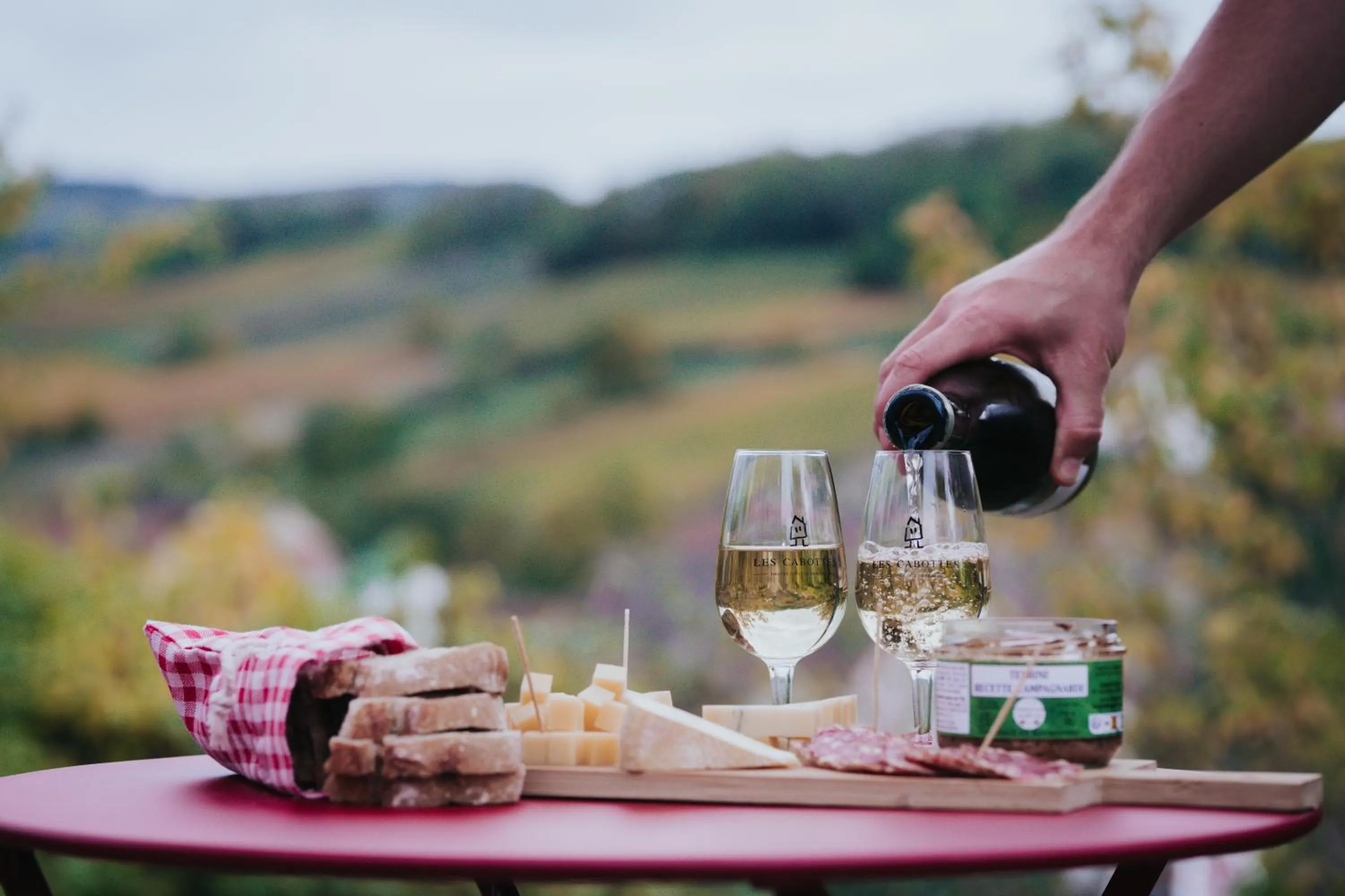 Natural landscape in Les Cabottes