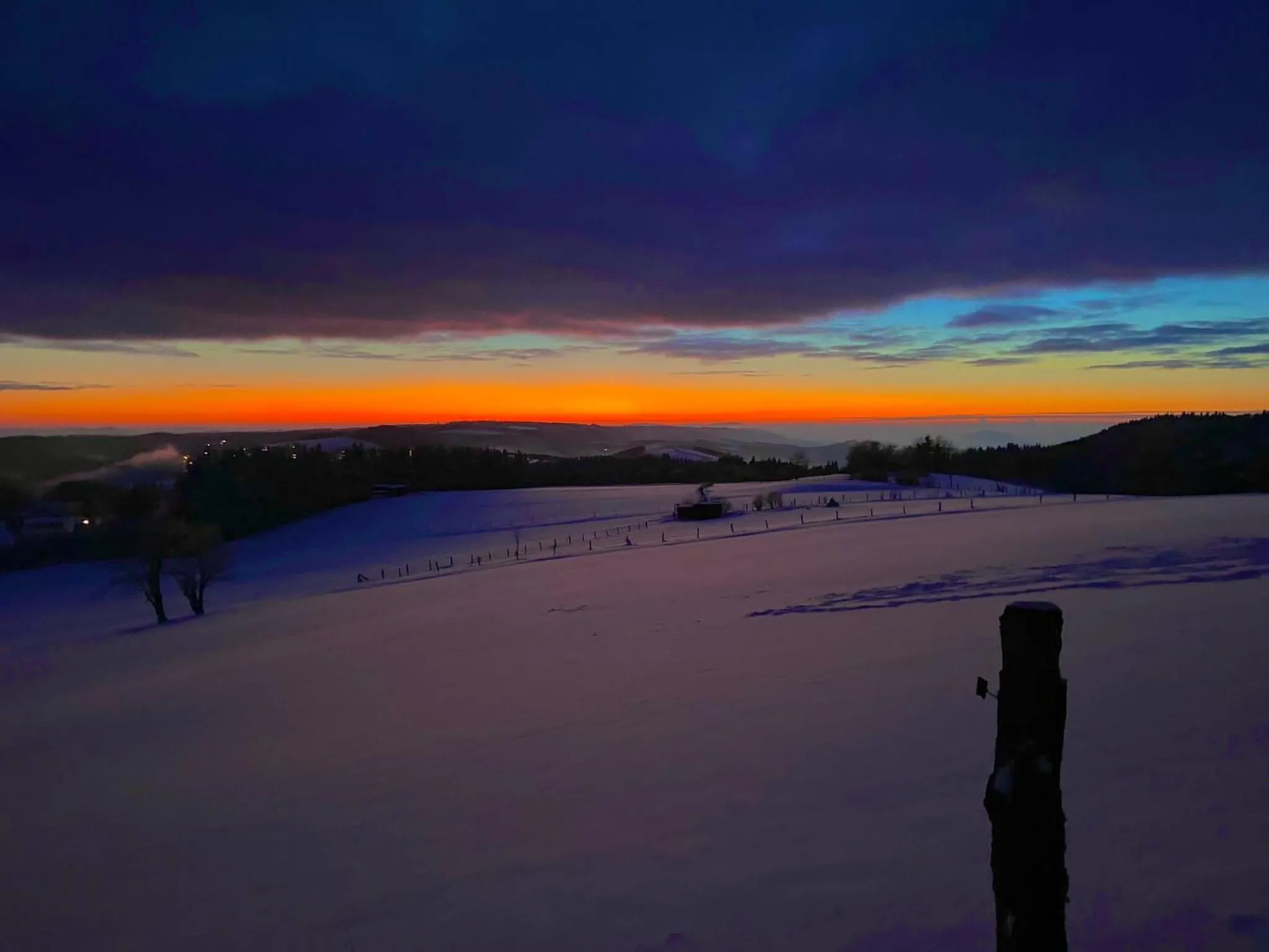 Natural landscape in Berghotel Lenneplätze Winterberg